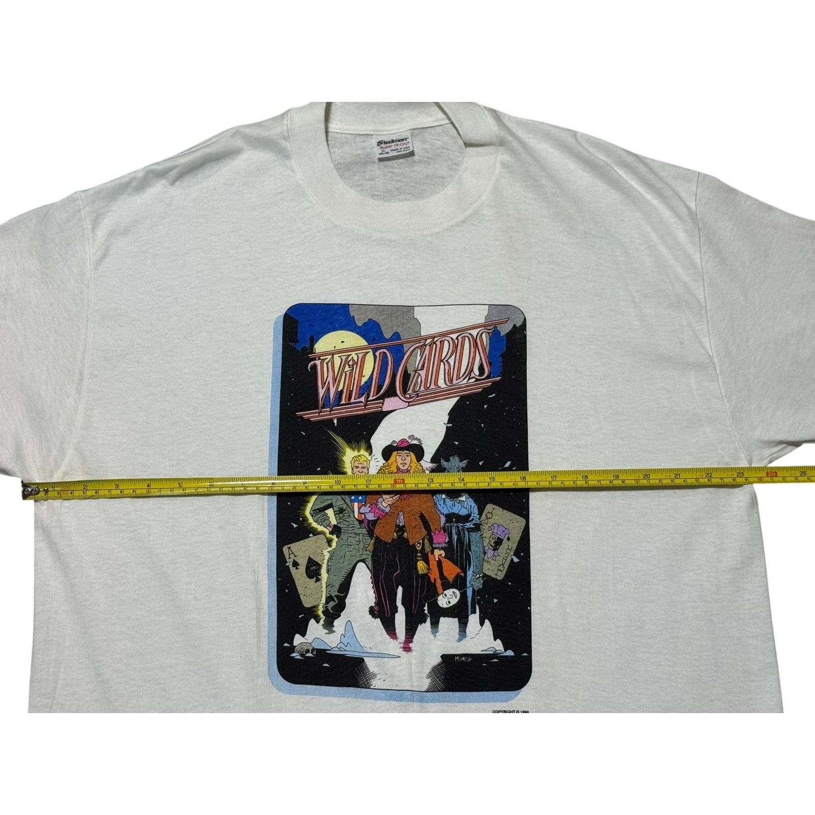 Other Vintage 1990 Wild Cards T‑Shirt XL Single Stitch Comics Size US XL / EU 56 / 4 - 4 Thumbnail