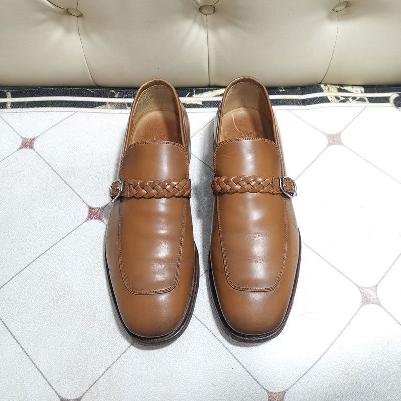 Other Gucci Brown Leather Loafers for Men - Size US 8.5 / EU 41-42 - 9 Thumbnail