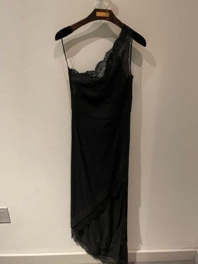 Tom Ford o1w1db10225 AB3234 One Shoulder Dress in Black Size M / US 6-8 / IT 42-44 - 1 Preview