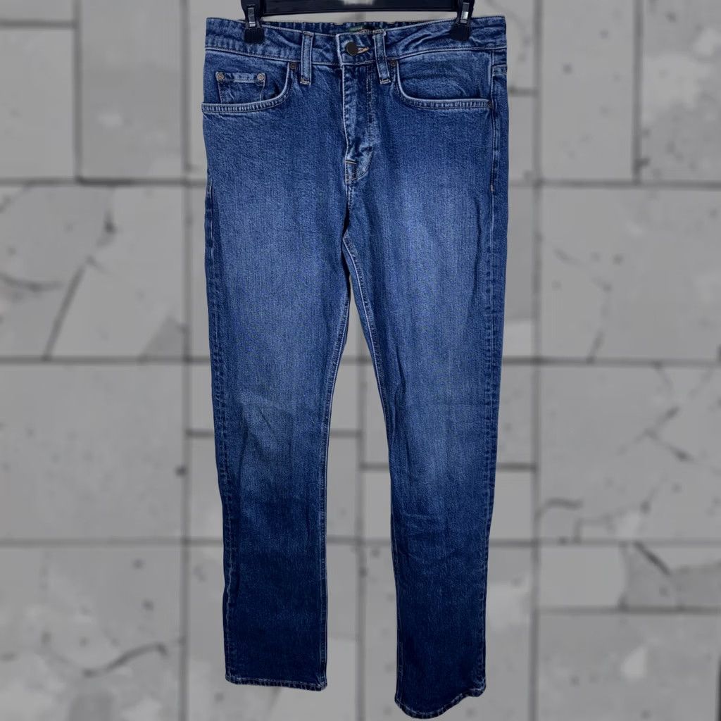 Tecovas Tecovas Ranchwear Straight Jeans Mens Size 30x34 Blue Size US 30 / EU 46 - 1 Thumbnail