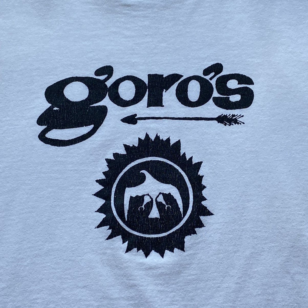 Goros × Vintage Vintage 90s Goros Eagle Logo Tee | Grailed