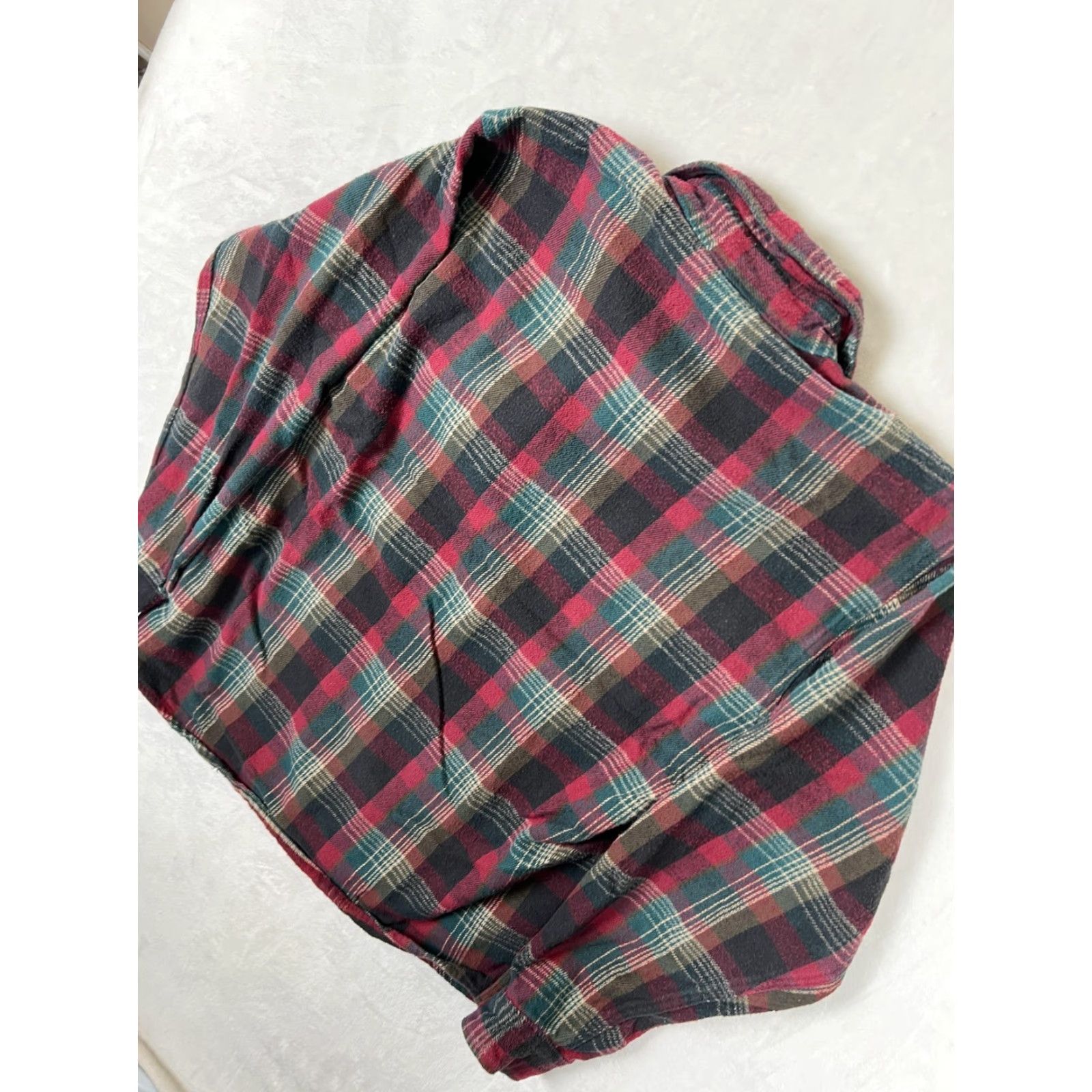 Vintage VINTAGE Field & Stream Shirt Mens XL Red Plaid Flannel Lined Long Sleeve Button Up Size US XL / EU 56 / 4 - 7 Thumbnail