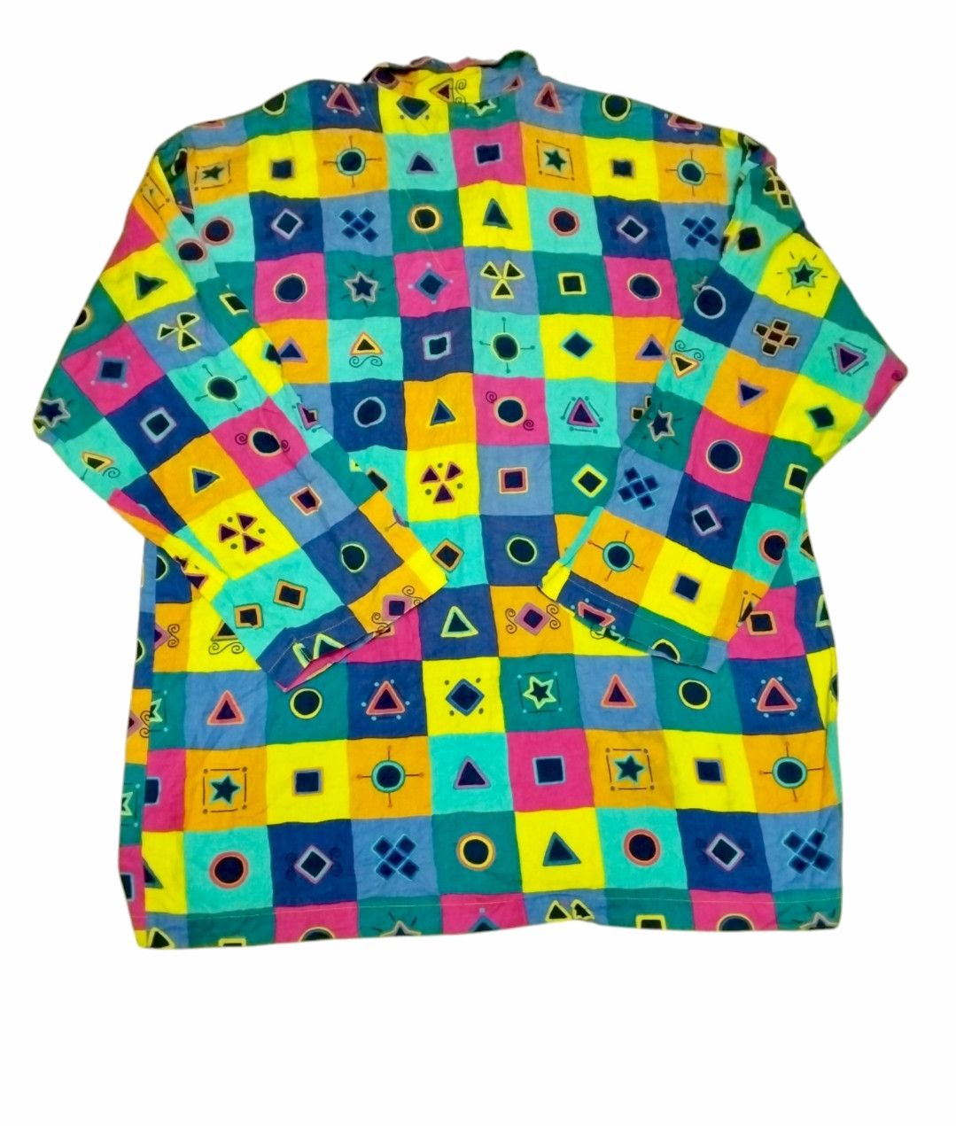 United Colors Of Benetton United Colour Of Benetton multicolour button up Shirt Size US XL / EU 56 / 4 - 5 Thumbnail