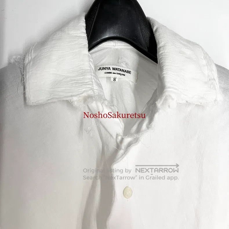 Junya Watanabe Junya Watanabe Layered Collar Flared Sleeve Shirt Size S / US 4 / IT 40 - 4 Thumbnail