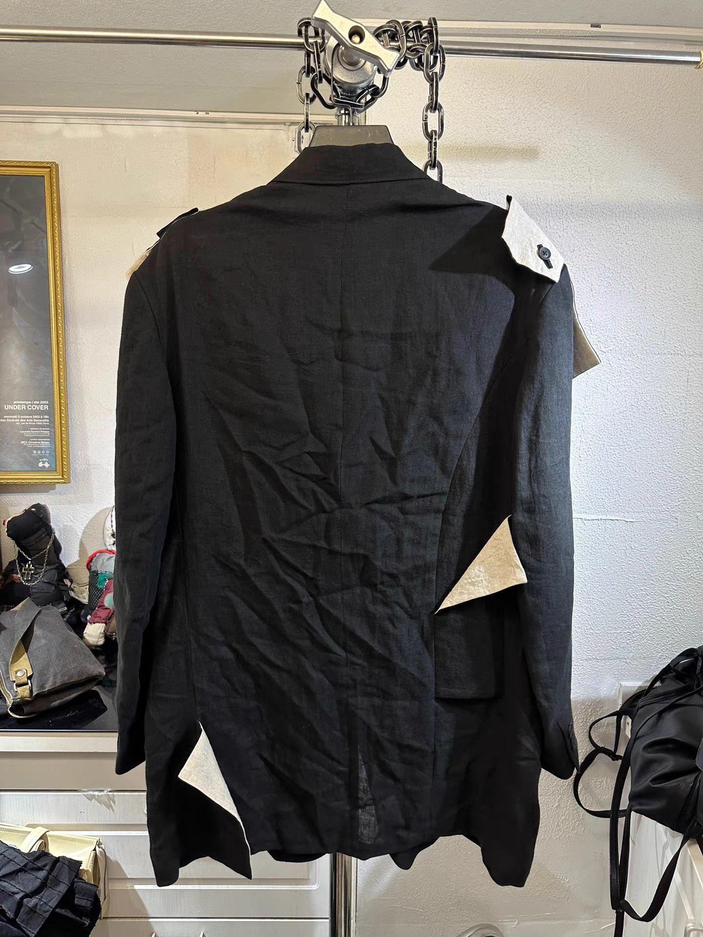 Yohji Yamamoto yohji yamamoto pour homme 22SS Linen Blazer K20 Size US M / EU 48-50 / 2 - 5 Thumbnail