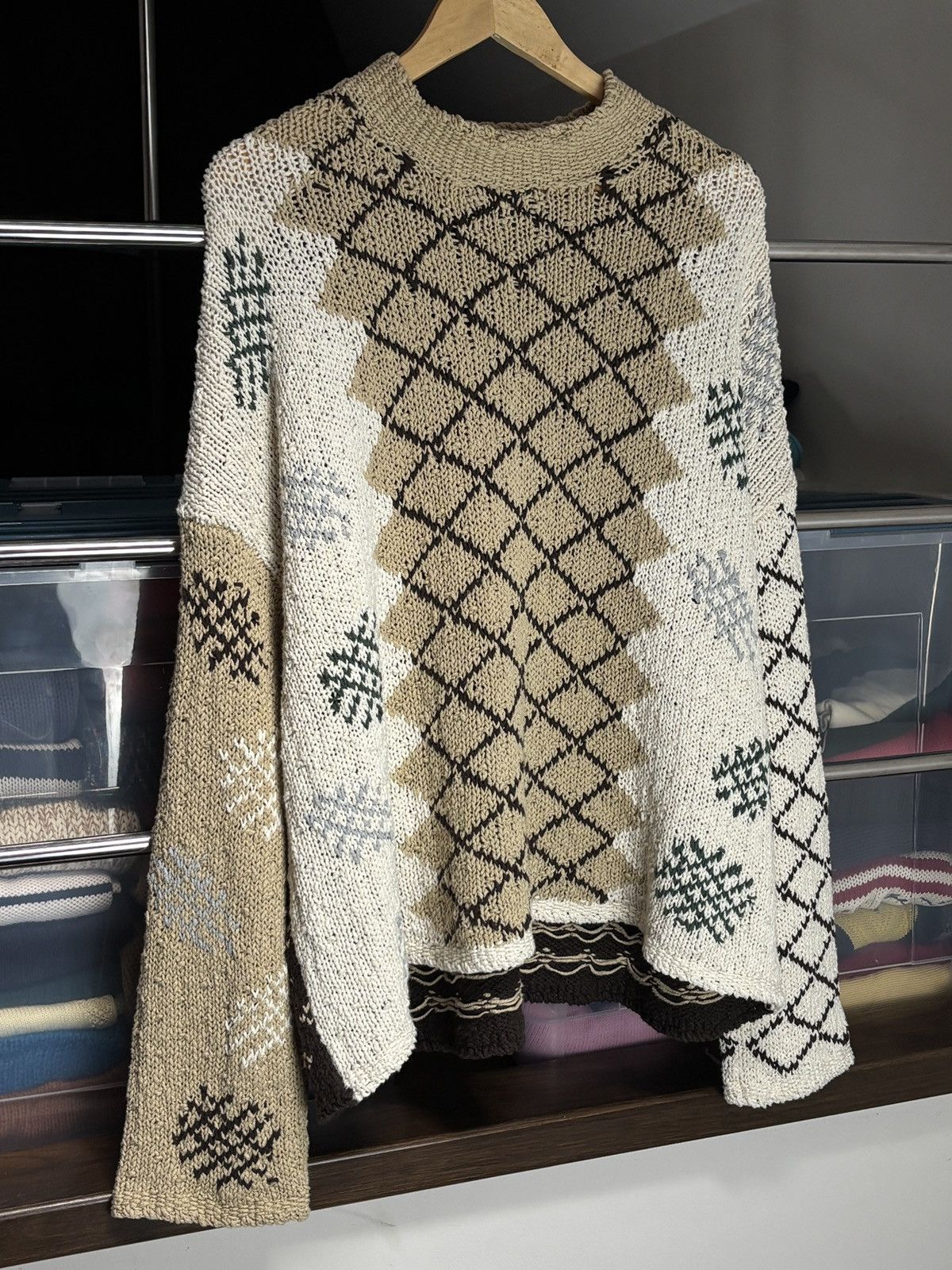 Acne Studios Acne Studios Knitted Oversized Boxy Sample Sweater Rare Size US L / EU 52-54 / 3 - 2 Thumbnail