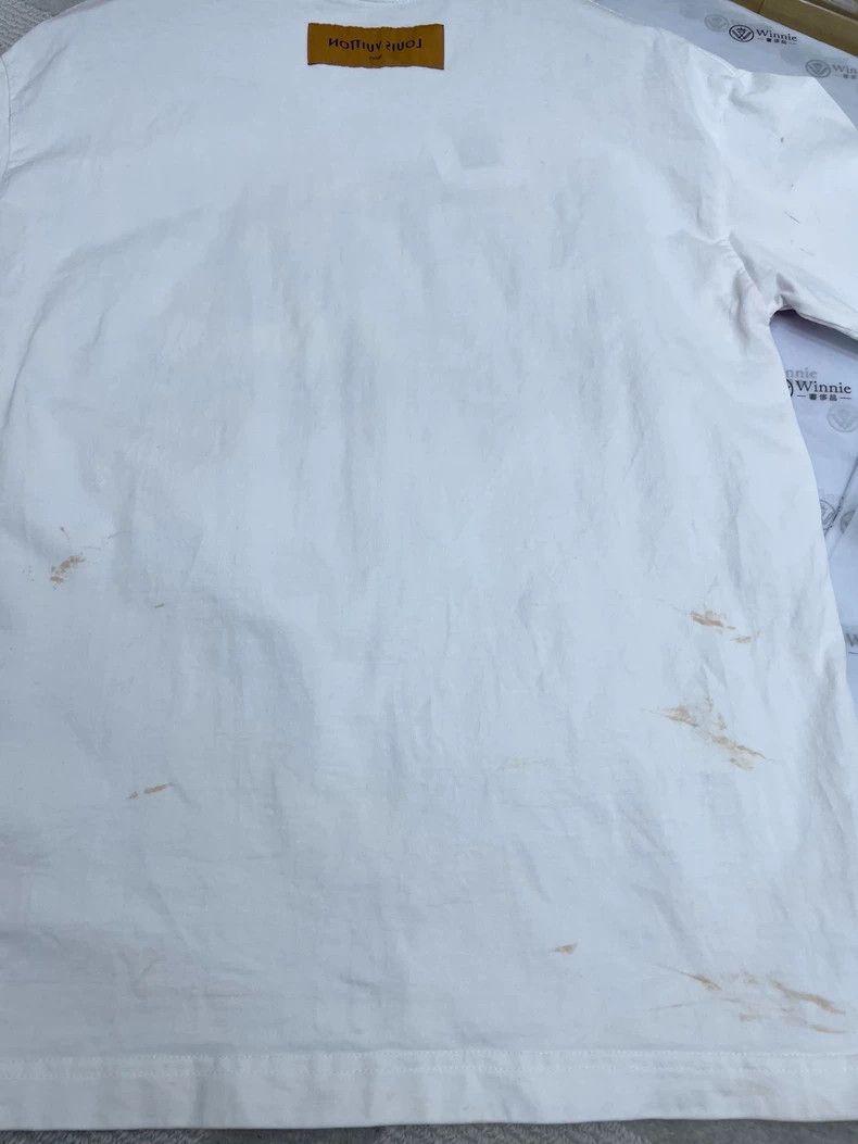 Louis Vuitton Louis Vuitton Flame Graffiti Letter Short Sleeve T-Shirt Size US XS / EU 42 / 0 - 8 Thumbnail