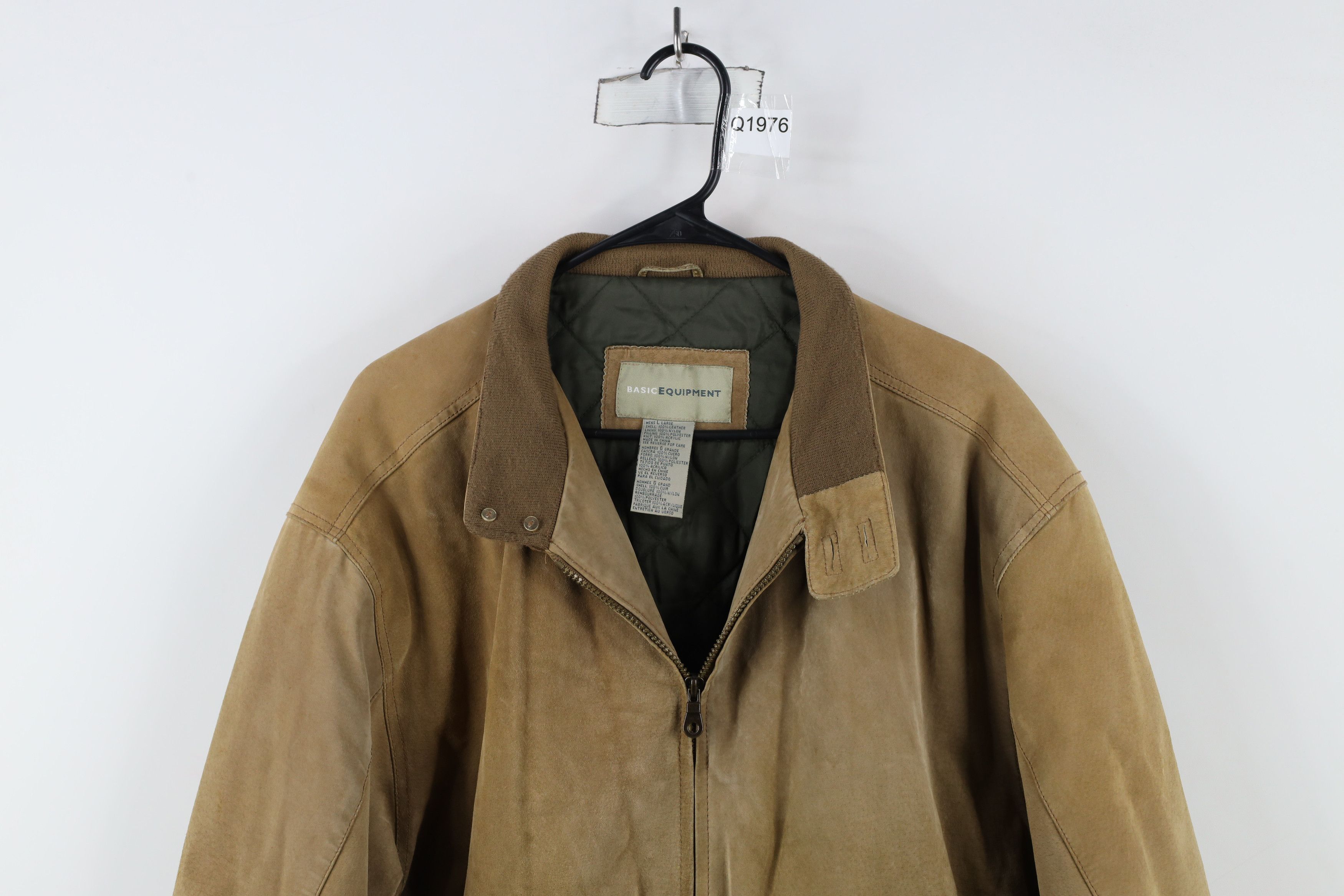 Vintage Vintage 90s Streetwear Leather Cafe Racer Bomber Jacket Size US L / EU 52-54 / 3 - 2 Thumbnail