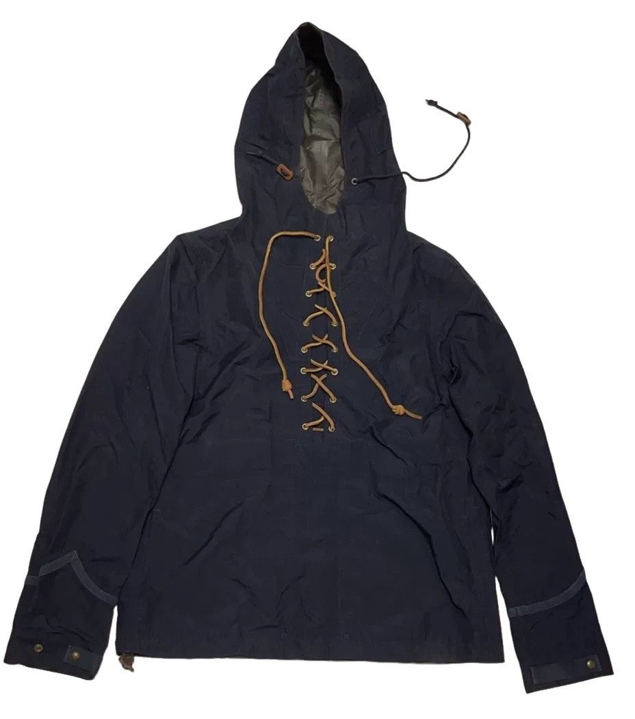 Visvim Visvim Navy Gore-Tex Nomad Jacket Size S Size US S / EU 44-46 / 1 - 1 Thumbnail