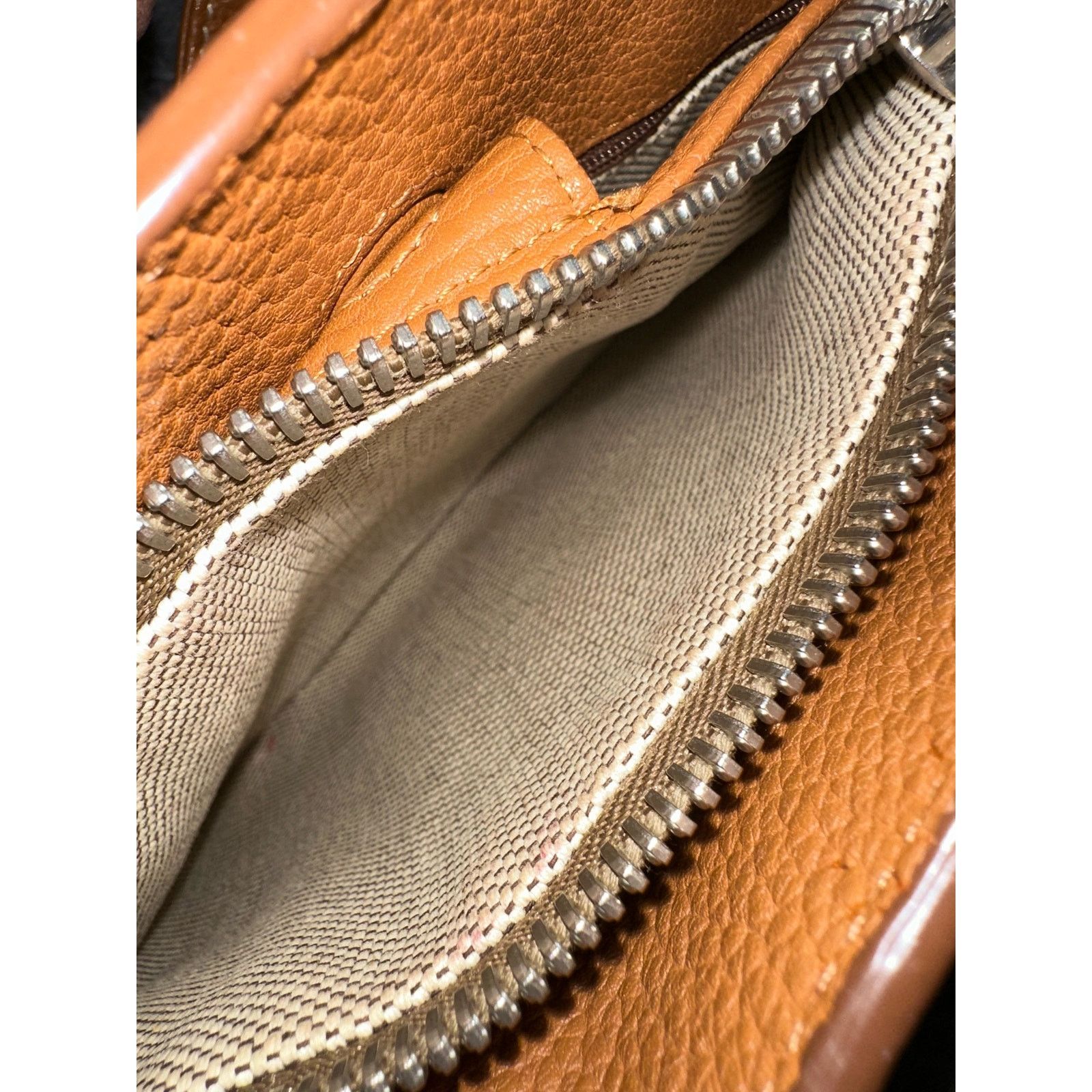 Dooney & Bourke DOONEY & BOURKE Brown Pebbled Leather Satchel Bag Purse Size ONE SIZE - 8 Thumbnail