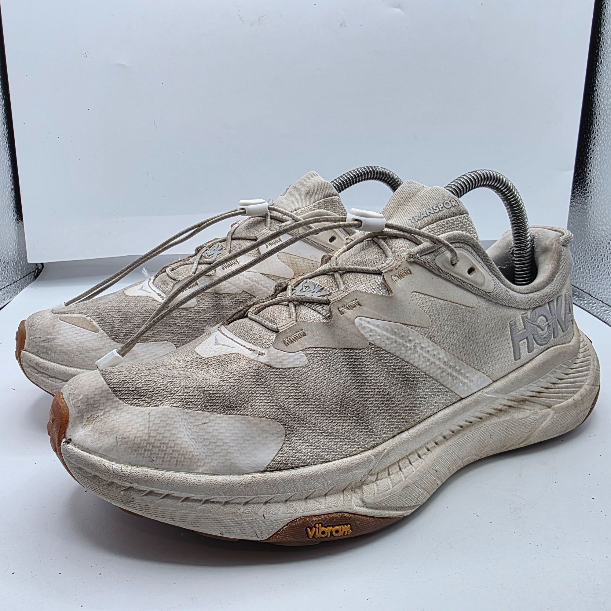 Hoka Hoka One One Transport Womens Size 9.5 White Running Shoes V Size US 9.5 / IT 39.5 - 3 Thumbnail