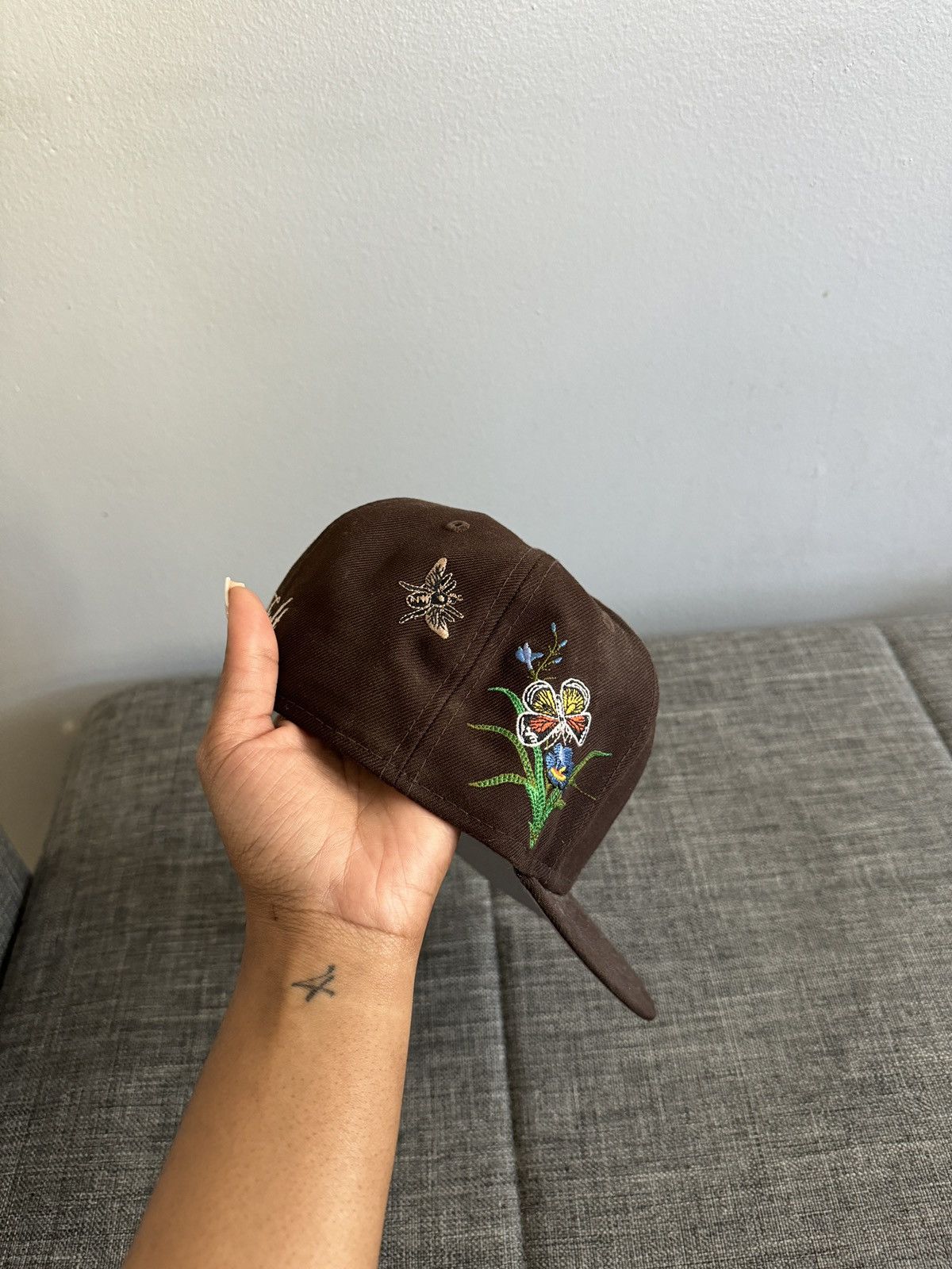 FELT New Era Felt Fitted Hat Size ONE SIZE - 3 Thumbnail