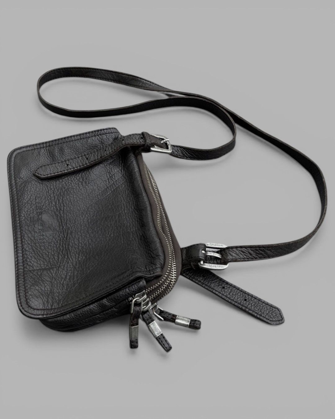 LIEBESKIND BERLIN Vintage L.BERLIN Margiela Style Multi Zipped Crossbody Bag Size ONE SIZE - 6 Thumbnail