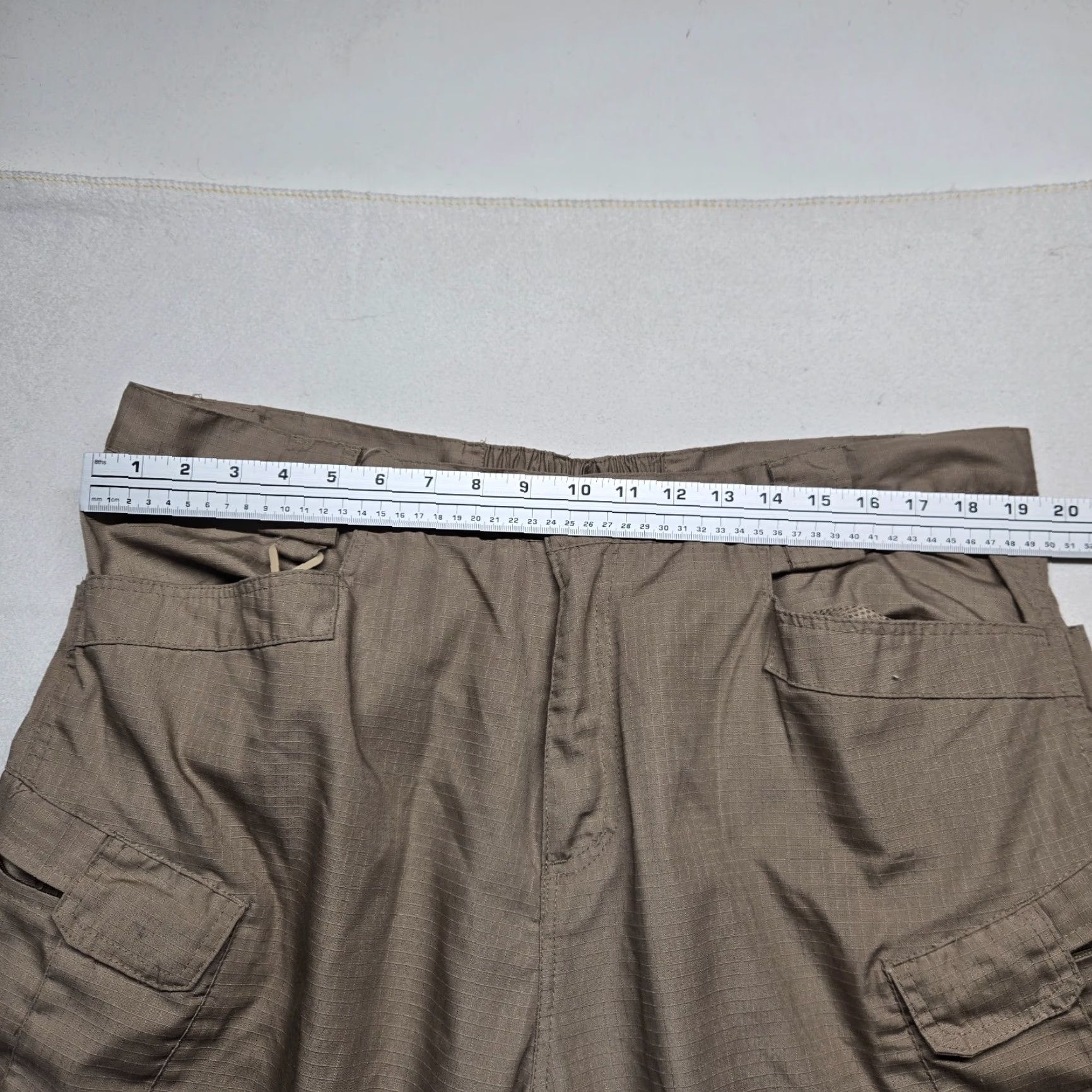 Vintage Solid Brown Cargo Pants Tactical Adult Women's Waist Size 40 Size 27" / US 4 / IT 40 - 4 Thumbnail