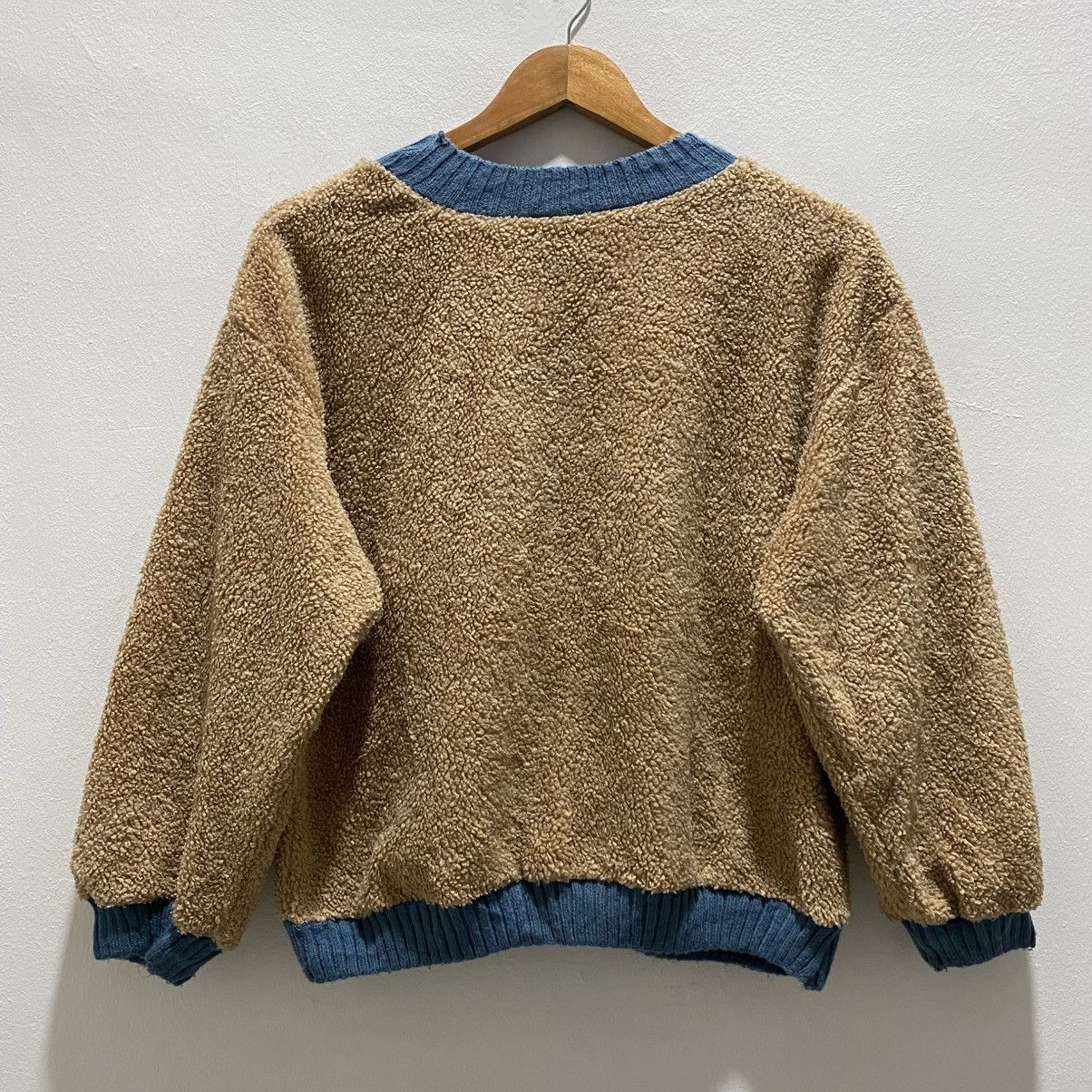 Japanese Brand Struct Vintage Mohair Shag Shaggy Fur Velvet Woman Size M / US 6-8 / IT 42-44 - 4 Thumbnail
