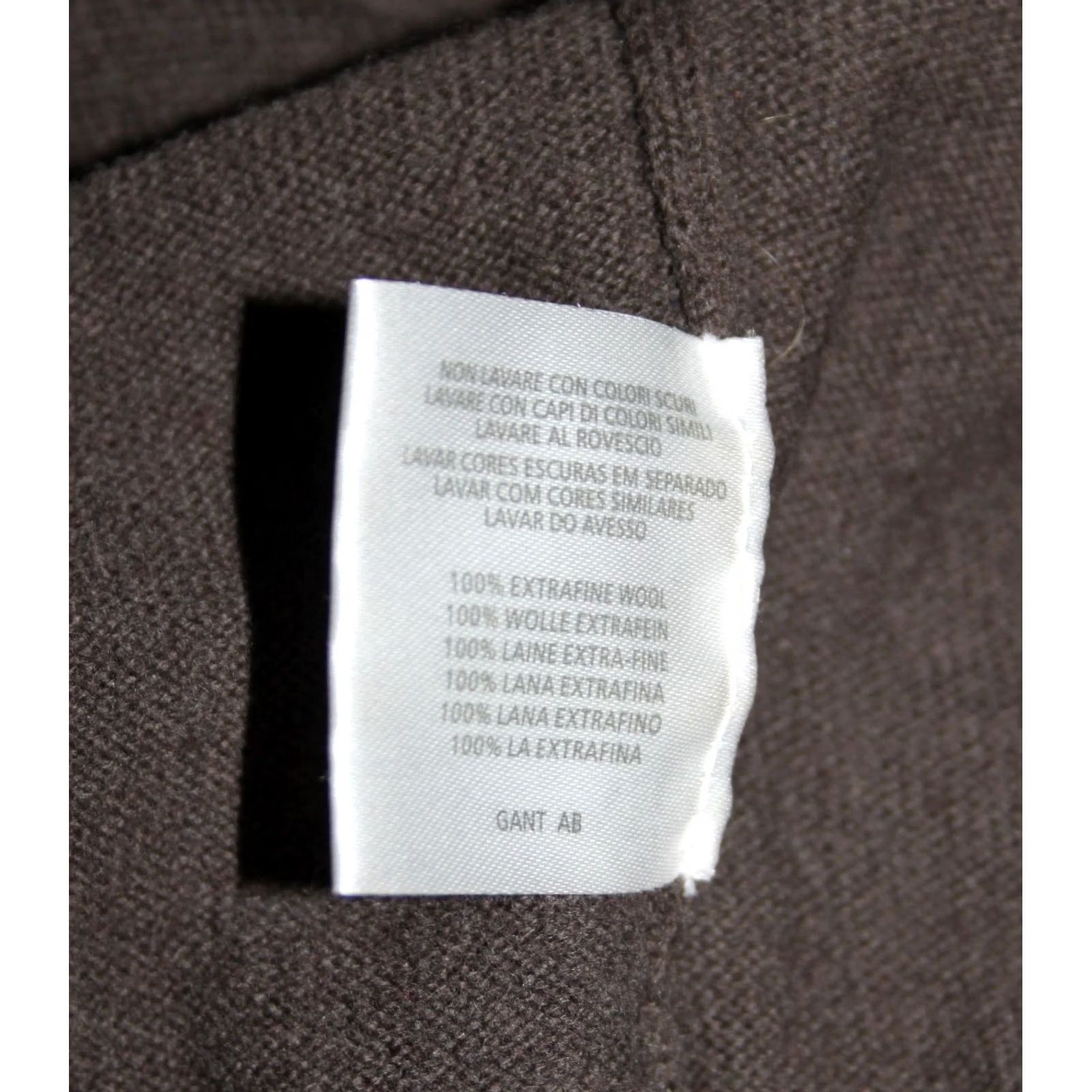 Gant GANT Waistcoat Shirt? No, Vest Waistcoat GANT 100% wool Brown L Womens Ready to wear Size L / US 10 / IT 46 - 5 Thumbnail