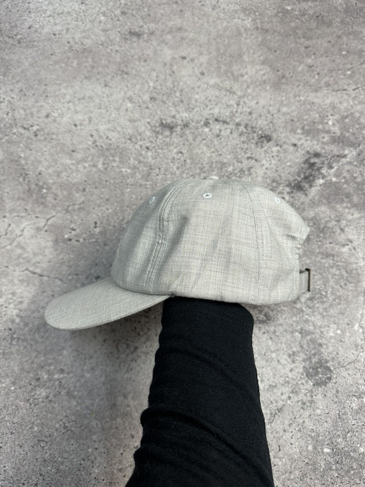 Stussy × Vintage Stussy Y2K Gray Cap Embroidered Logo Adjustable Size ONE SIZE - 9 Thumbnail