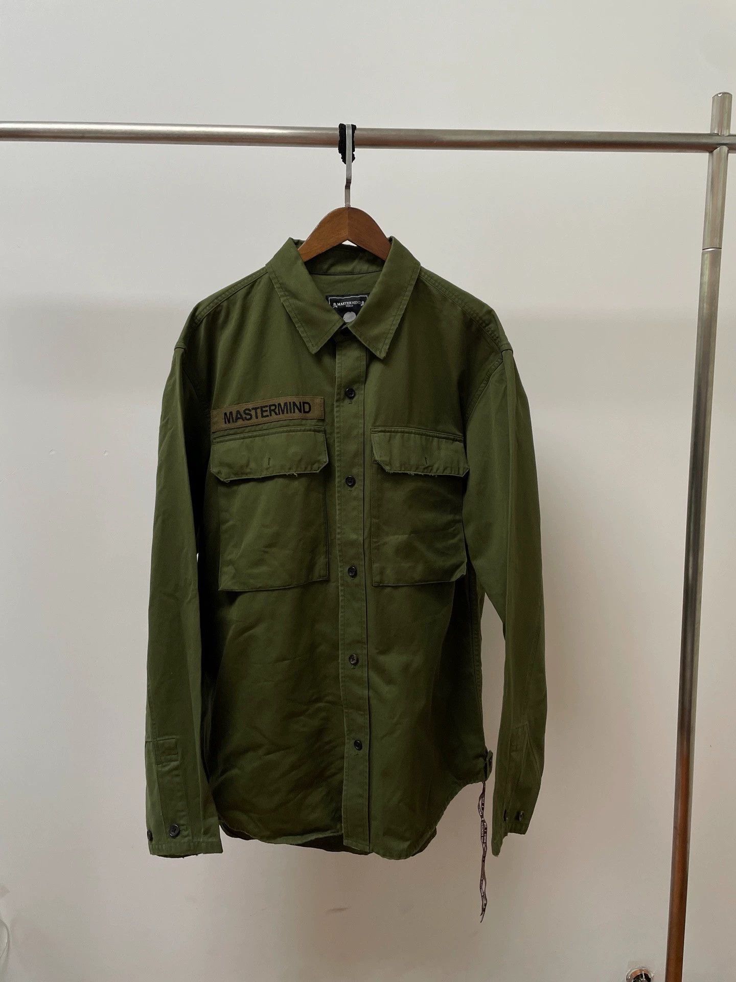Mastermind Japan Mastermind Olive Drab Trench Silver Skull Back L Size US L / EU 52-54 / 3 - 2 Thumbnail
