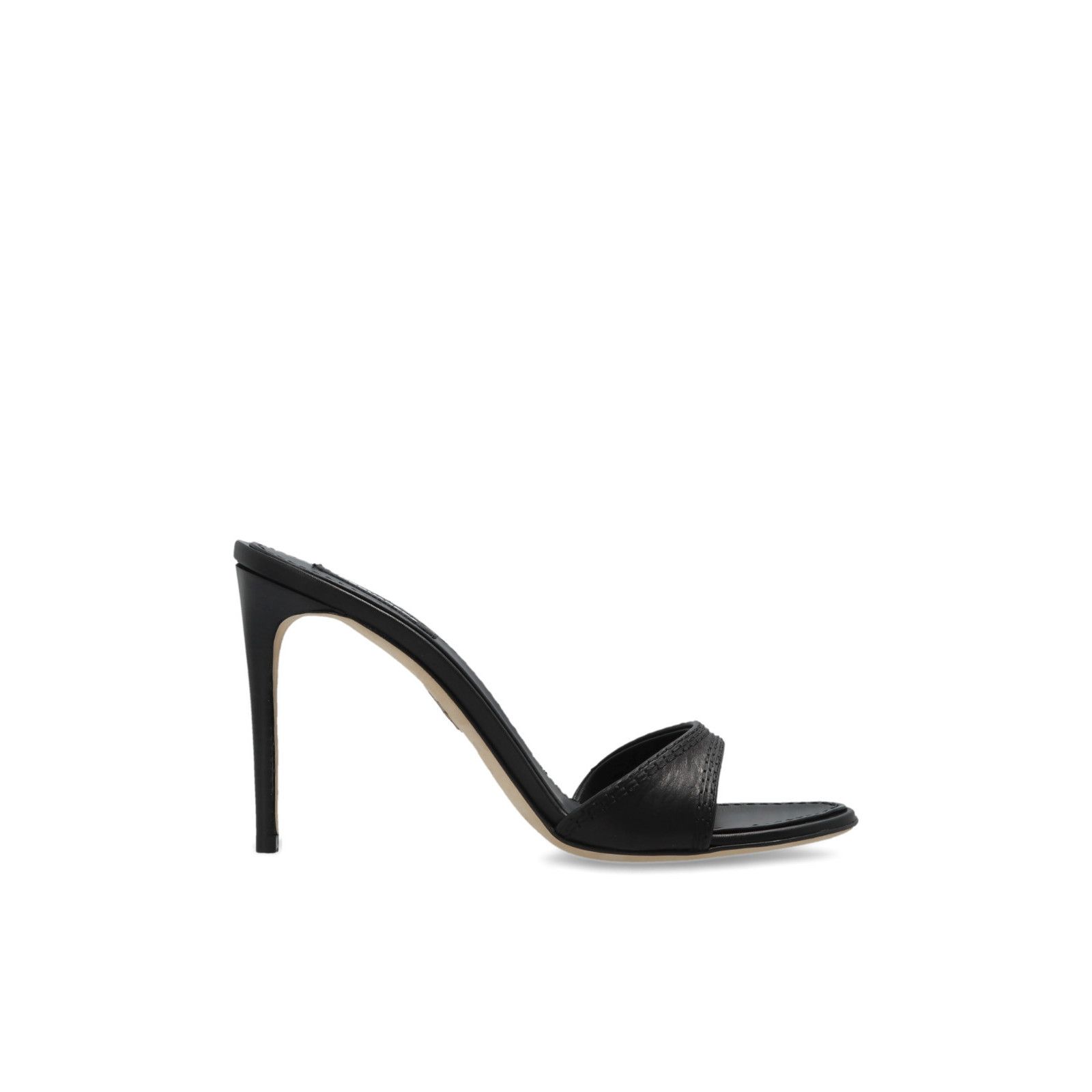 Dsquared2 DSQUARED2 Black Heeled Mules New & Authentic (Women's size:9 Size US 9 / IT 39 - 1 Thumbnail
