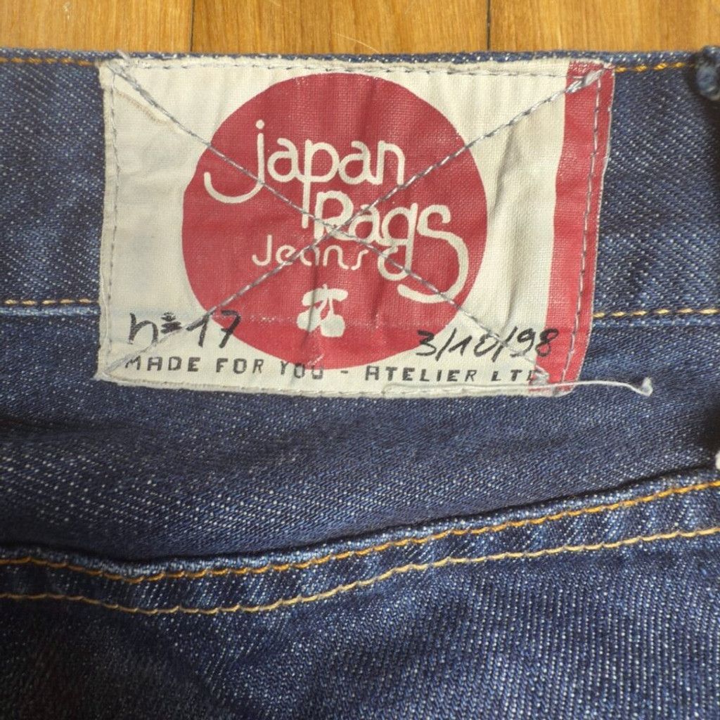 Japan Rags JAPAN RAGS No 17 -611 Slim Straight Leg Denim Size US 28 / EU 44 - 4 Thumbnail