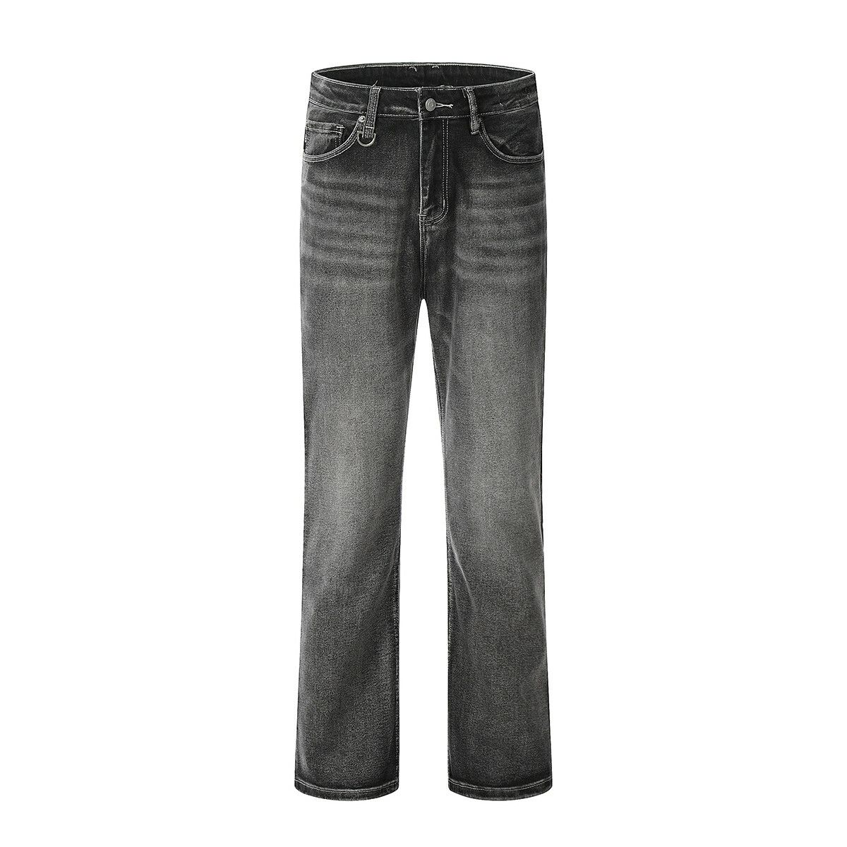 flared yuppie distressed grunge jeans