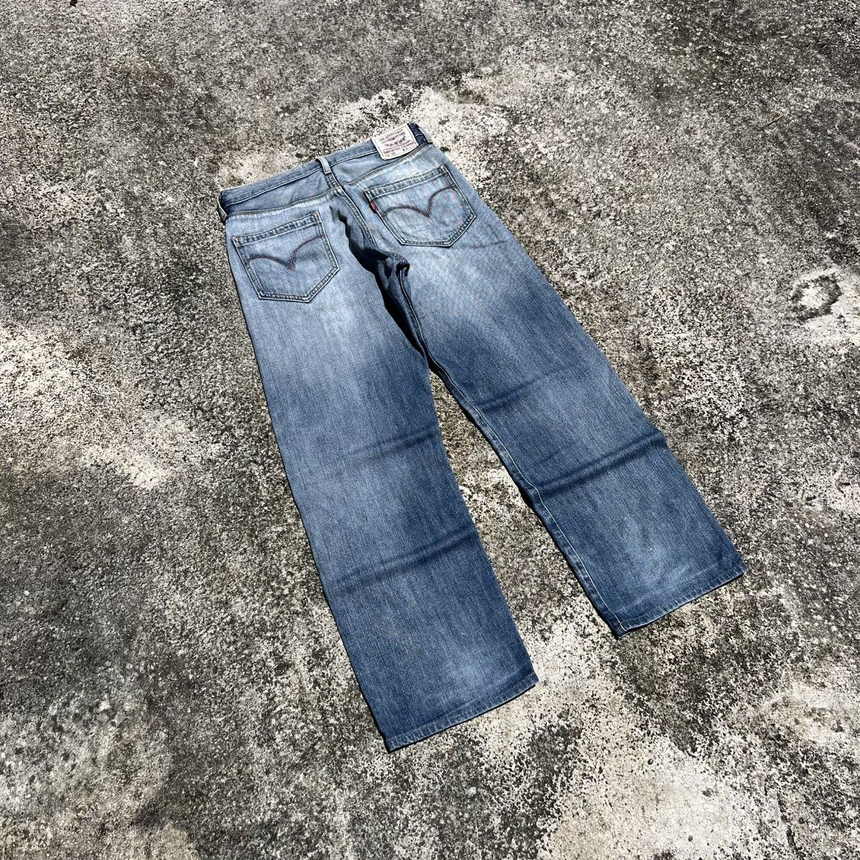 Levi's “LEVIS” 553 DISTRESS ACID WASH JEANS Size US 30 / EU 46 - 15 Thumbnail