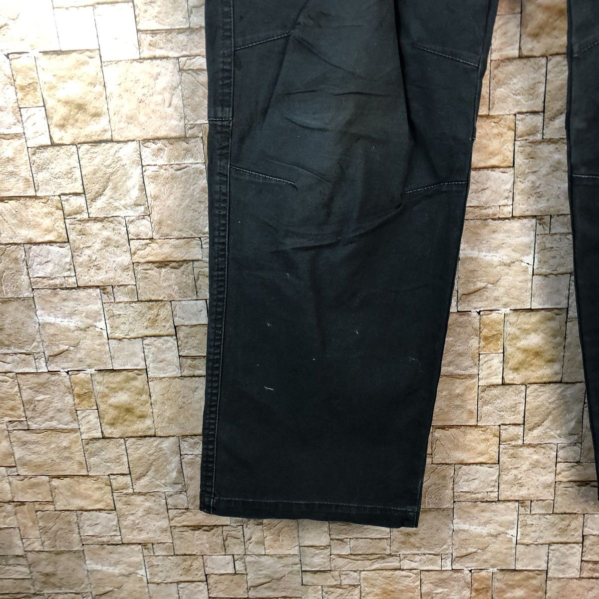 Japanese Brand Japanese Brand Dark Blue Cargo Multipocket Pants #A1137 Size US 35 - 10 Thumbnail