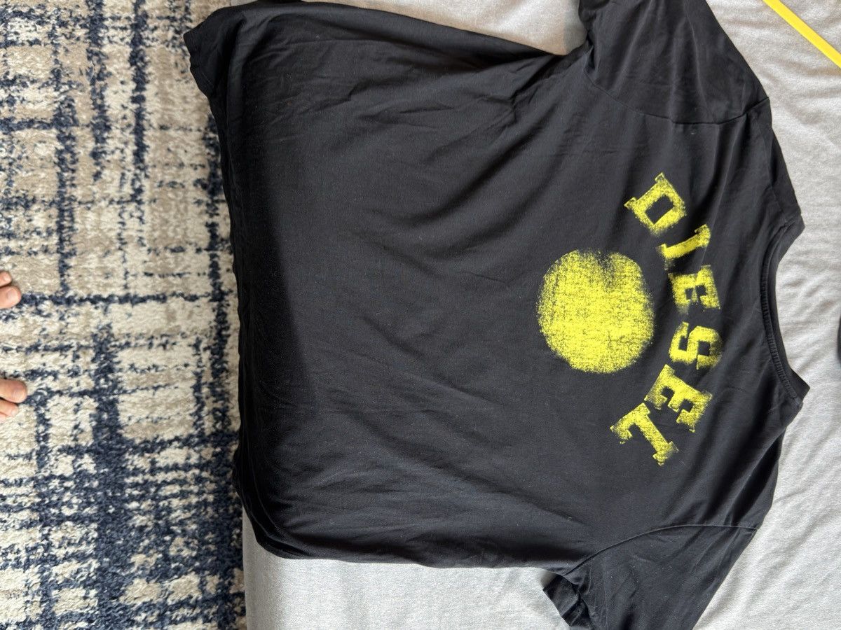 Diesel Diesel black + yellow tee Size US L / EU 52-54 / 3 - 3 Thumbnail