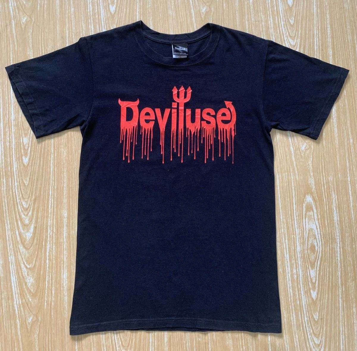 Devilock Deviluse Logo Blood T Shirt Size US S / EU 44-46 / 1 - 3 Thumbnail