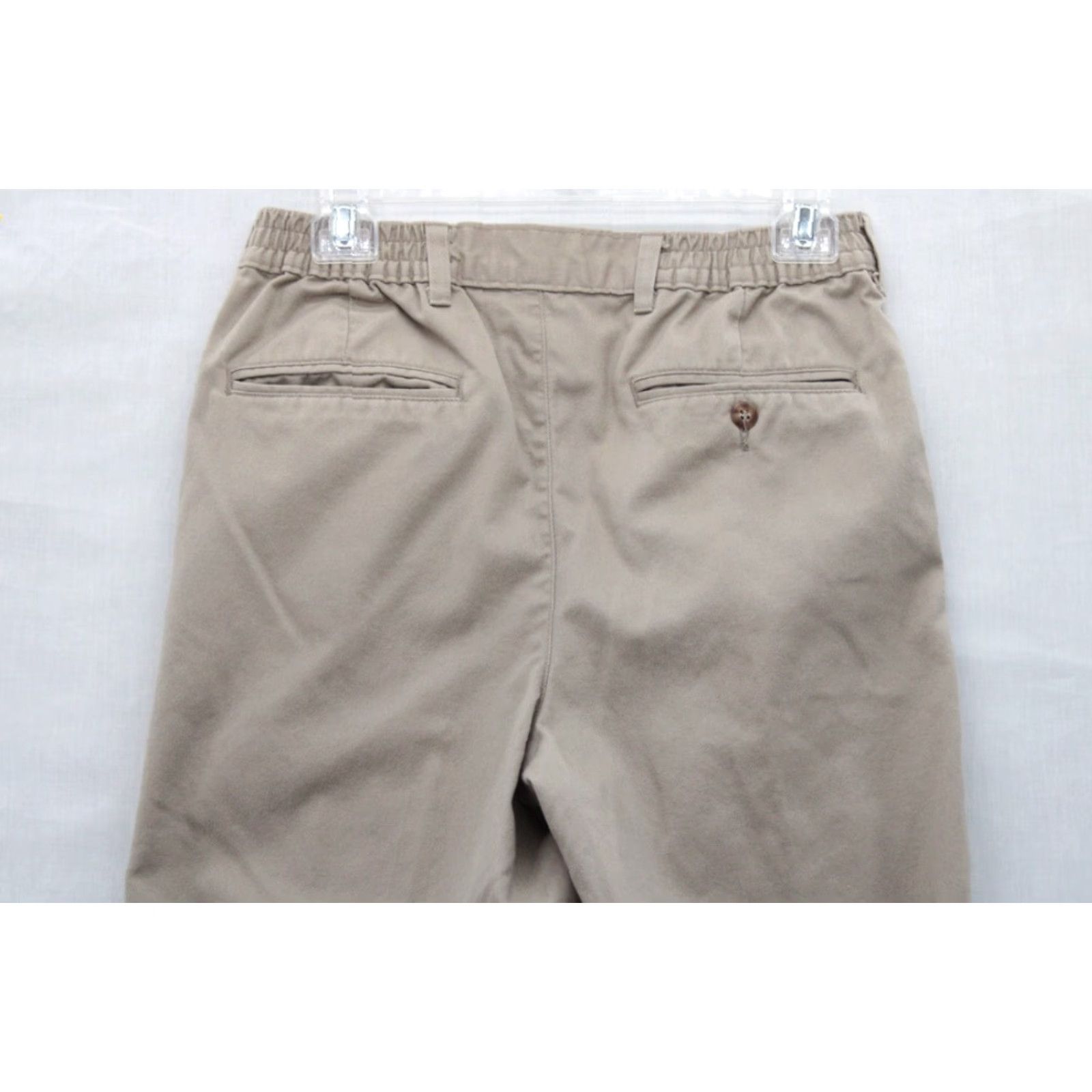 Vintage VINTAGE Northwest Territory Pant 30 x 31 Chino Khaki Tan Pleated Front Stretch Waist Mens Pants Regular 30 Beige Chino Size US 30 / EU 46 - 6 Thumbnail