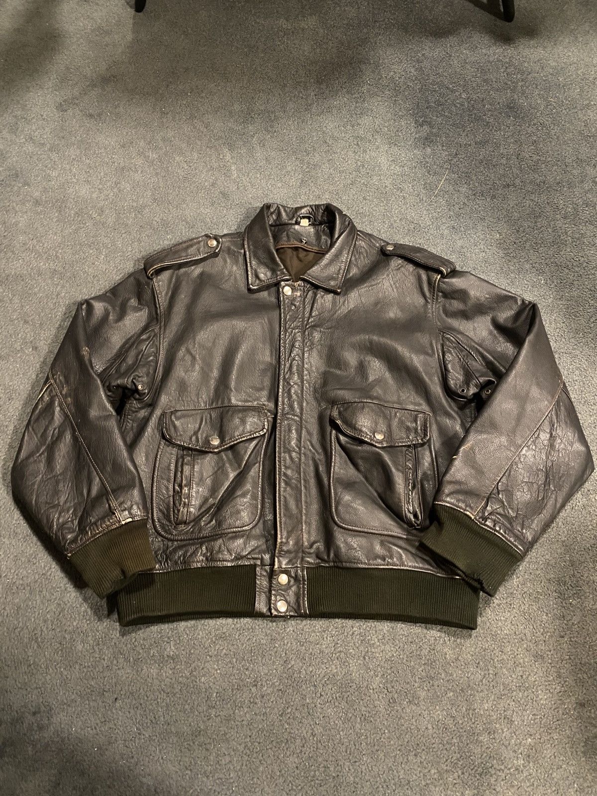 Vintage VINTAGE 70-80s G1 FLIGHT JACKET Size US L / EU 52-54 / 3 - 8 Thumbnail