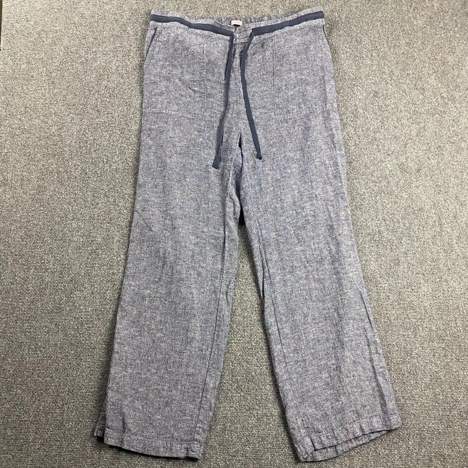 Other Susina Pants Women's 1X Pull On Drawstring Plus Linen Blend Size 36" / US 14 / IT 50 - 1 Thumbnail