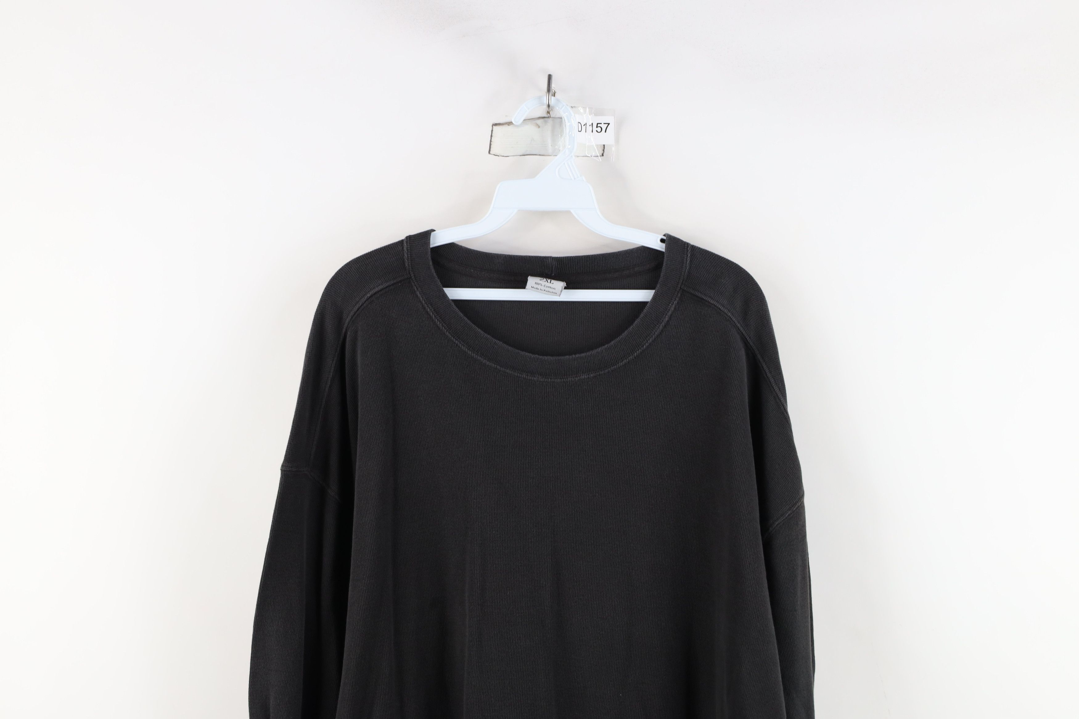 Carhartt Vintage Carhartt Thermal Waffle Knit Long Sleeve T-Shirt Size US XXL / EU 58 / 5 - 2 Thumbnail