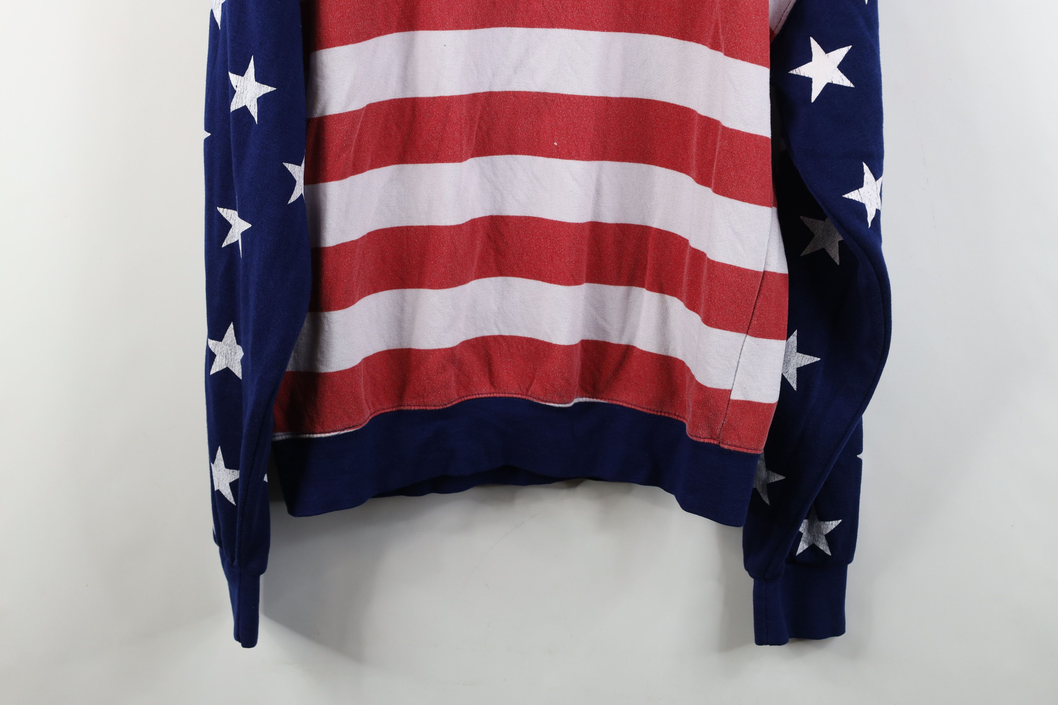 Vintage Vintage 90s Y2K Streetwear USA Flag Washington DC Hoodie Size US L / EU 52-54 / 3 - 16 Thumbnail
