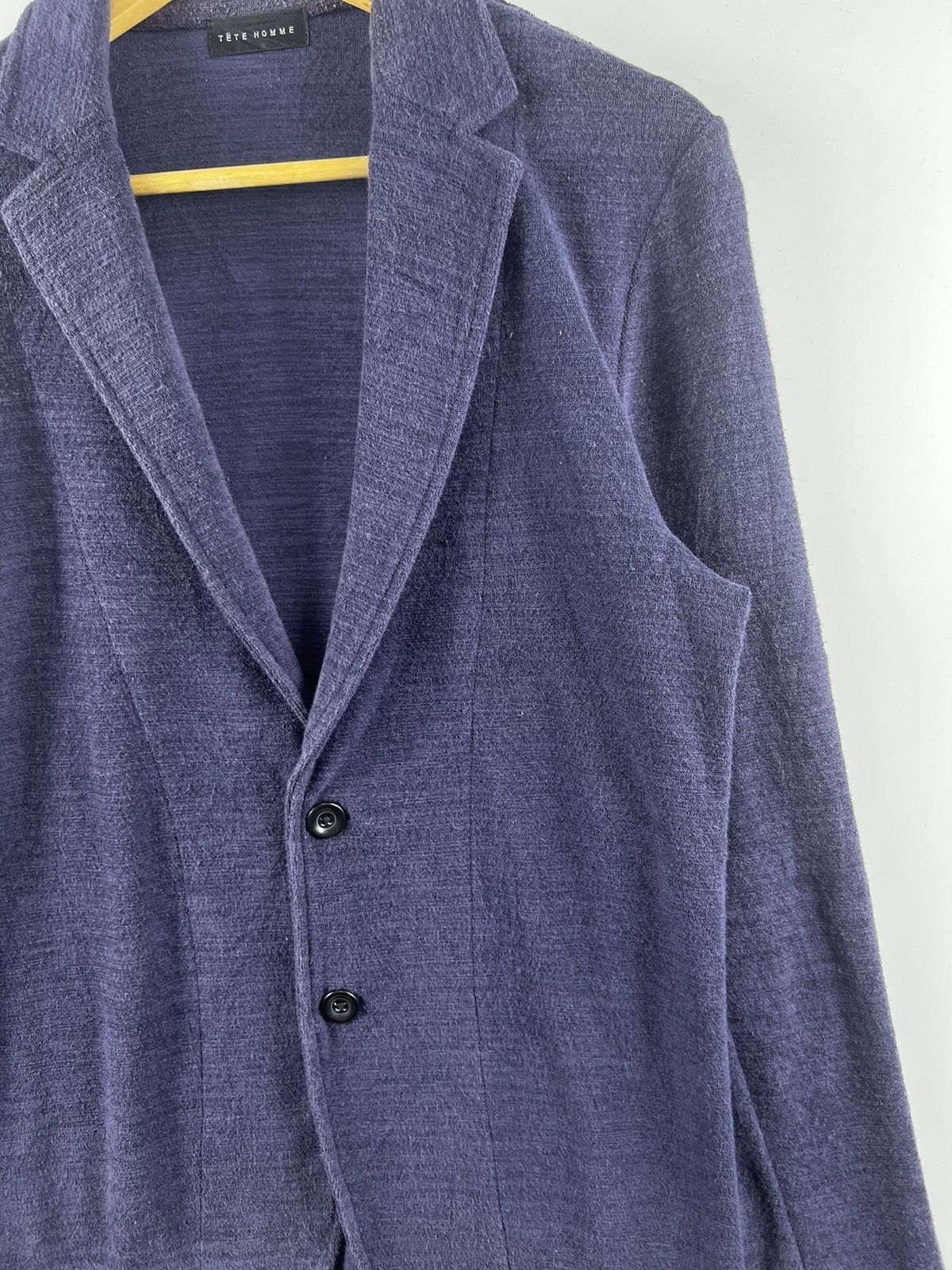 Issey Miyake 🔥 TETE HOMME ISSEY MIYAKE FLEECE CARDIGAN - M Size US S / EU 44-46 / 1 - 6 Thumbnail