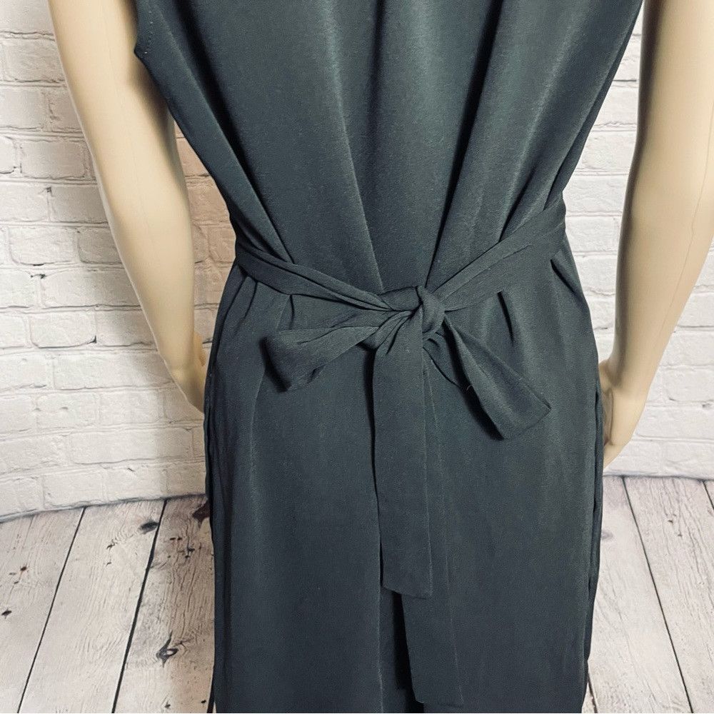 Zara Zara Basic Collection Sleeveless Back Tie Black Top Vest Si Size S / US 4 / IT 40 - 4 Thumbnail