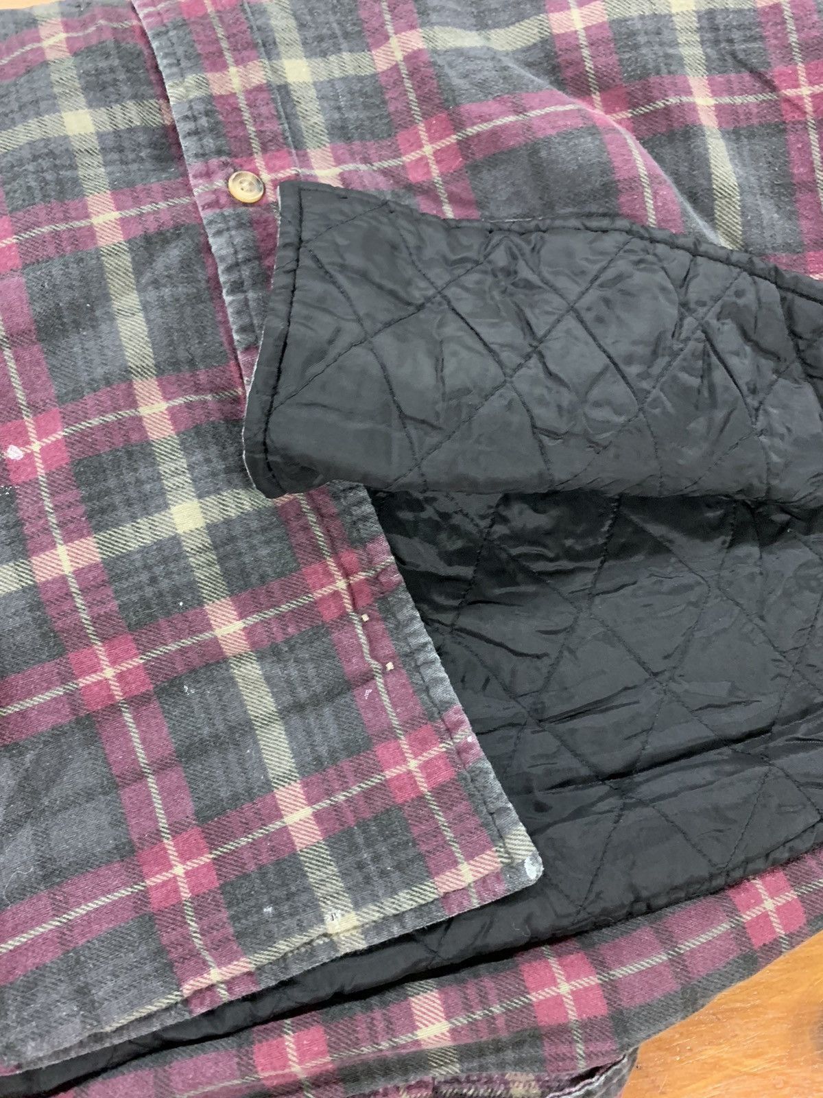 Vintage Vintage Flannel Basic Editions Quilted Insulated Flannel Size US XXL / EU 58 / 5 - 2 Thumbnail