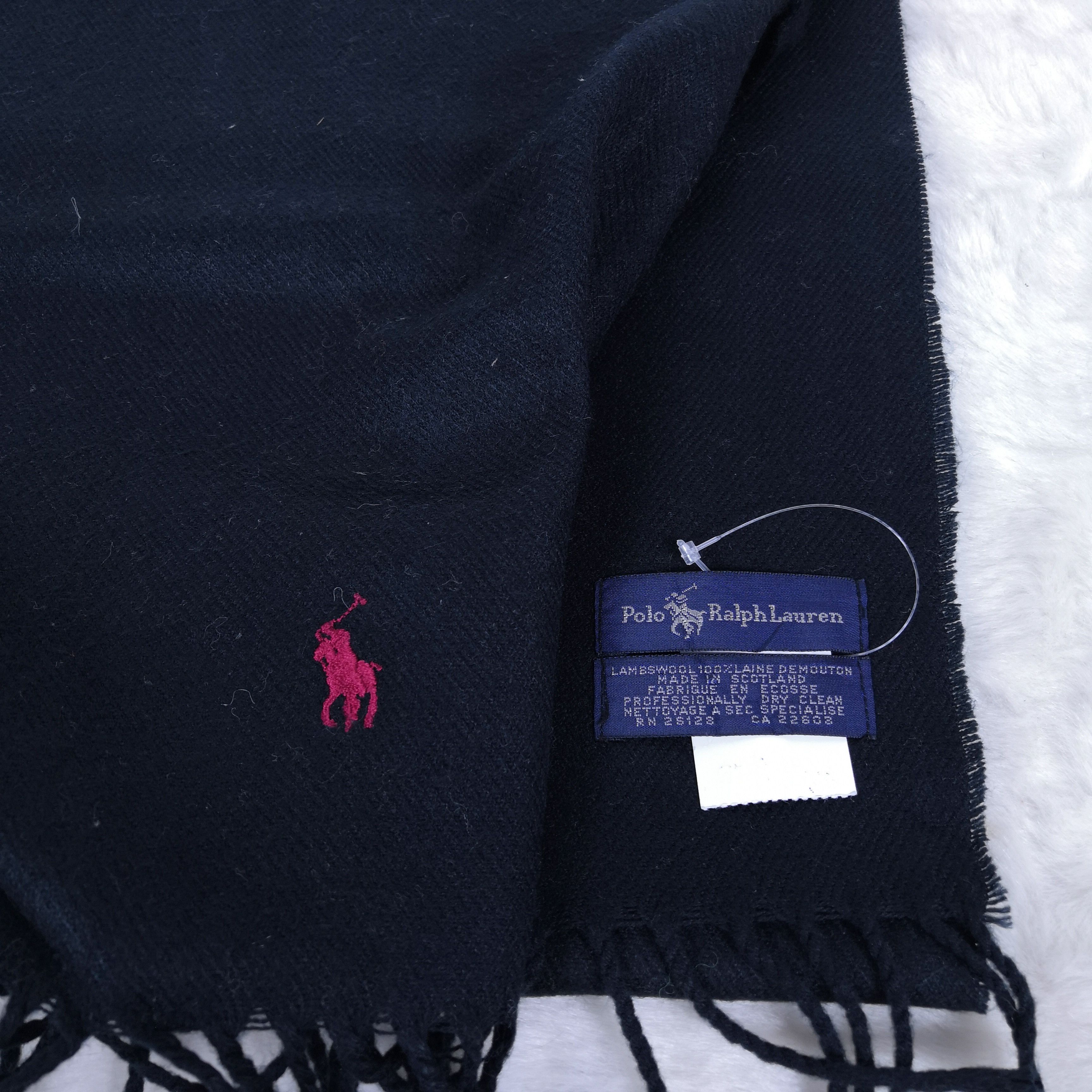 Polo Ralph Lauren Vintage Polo Ralph Lauren Scarf Muffler Wool Scarves . Size ONE SIZE - 4 Thumbnail