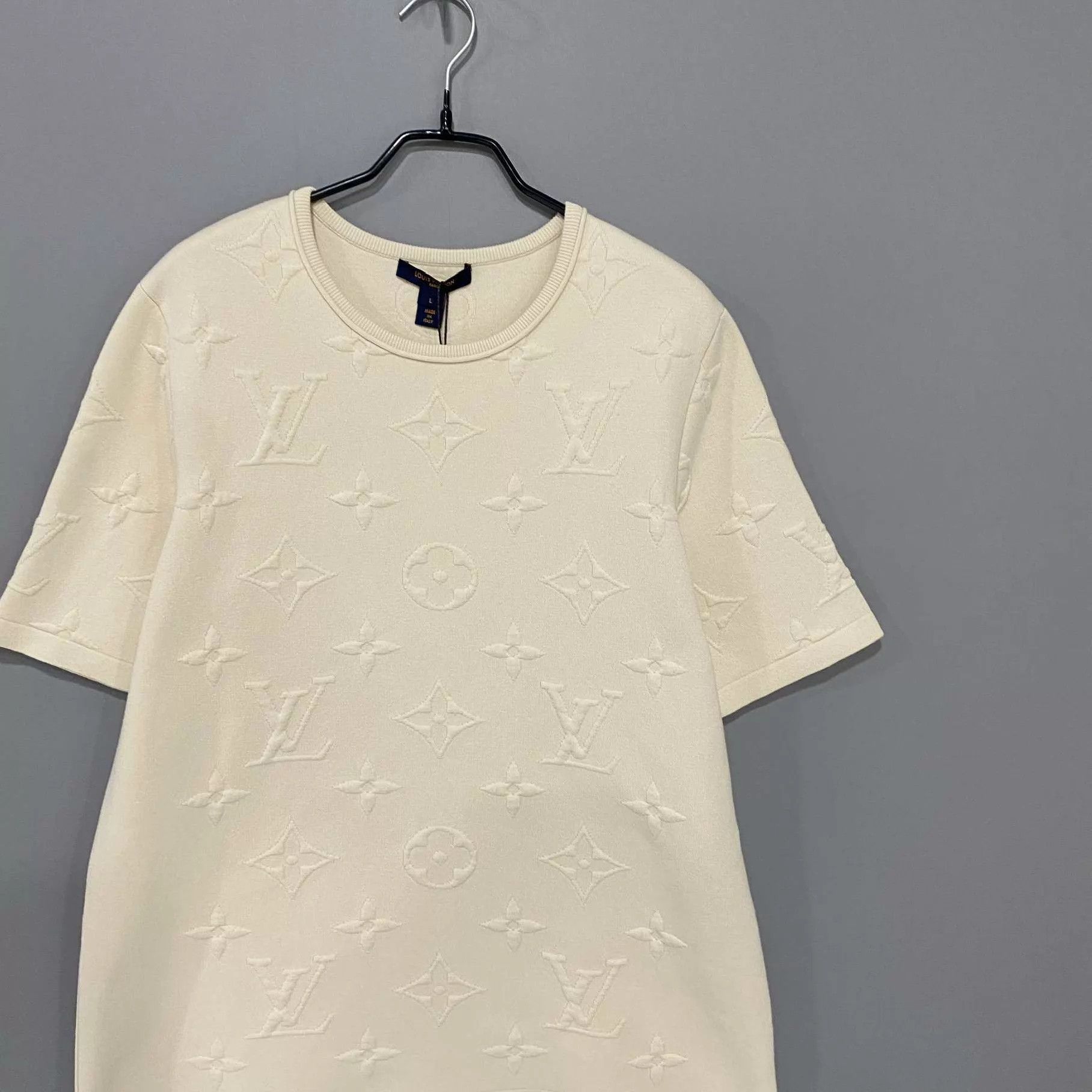 Louis Vuitton LV Monogram all over print short-sleeve T-shirt L Size L / US 10 / IT 46 - 2 Thumbnail