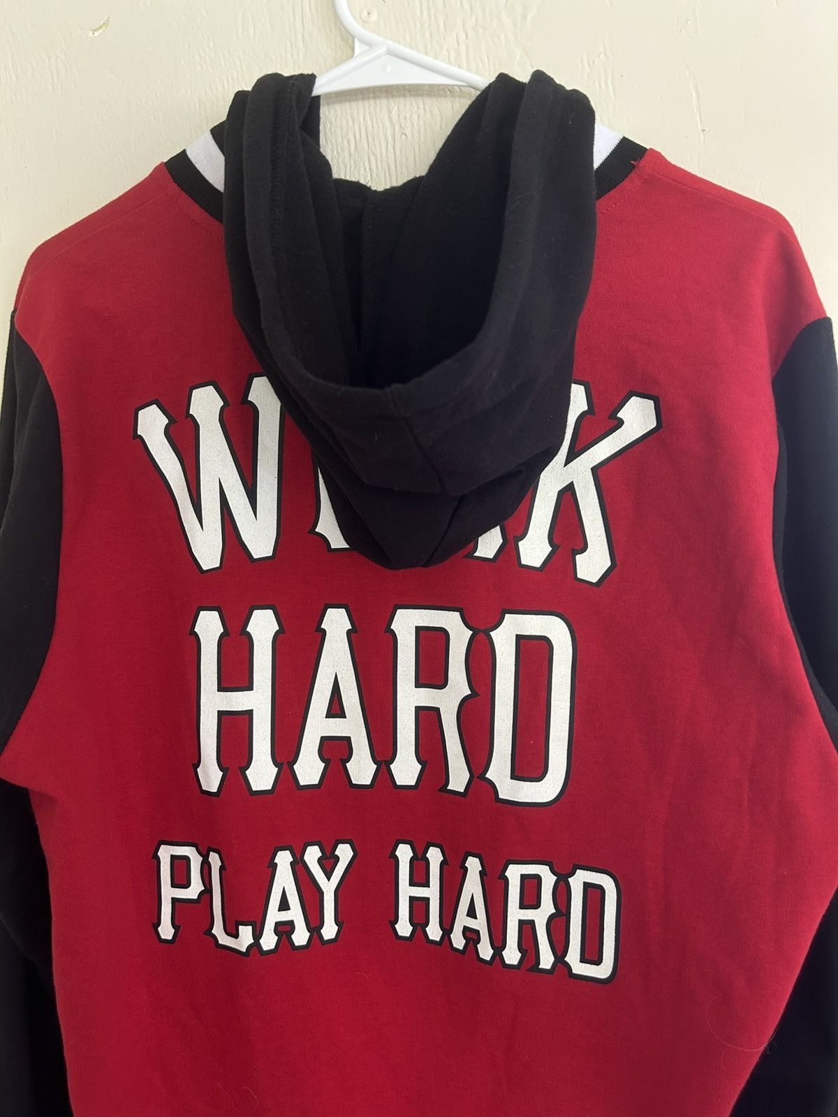 Wiz Khalifa 2012 Wiz Khalifa Work Hard Play Hard Varsity Jacket Size US L / EU 52-54 / 3 - 7 Thumbnail