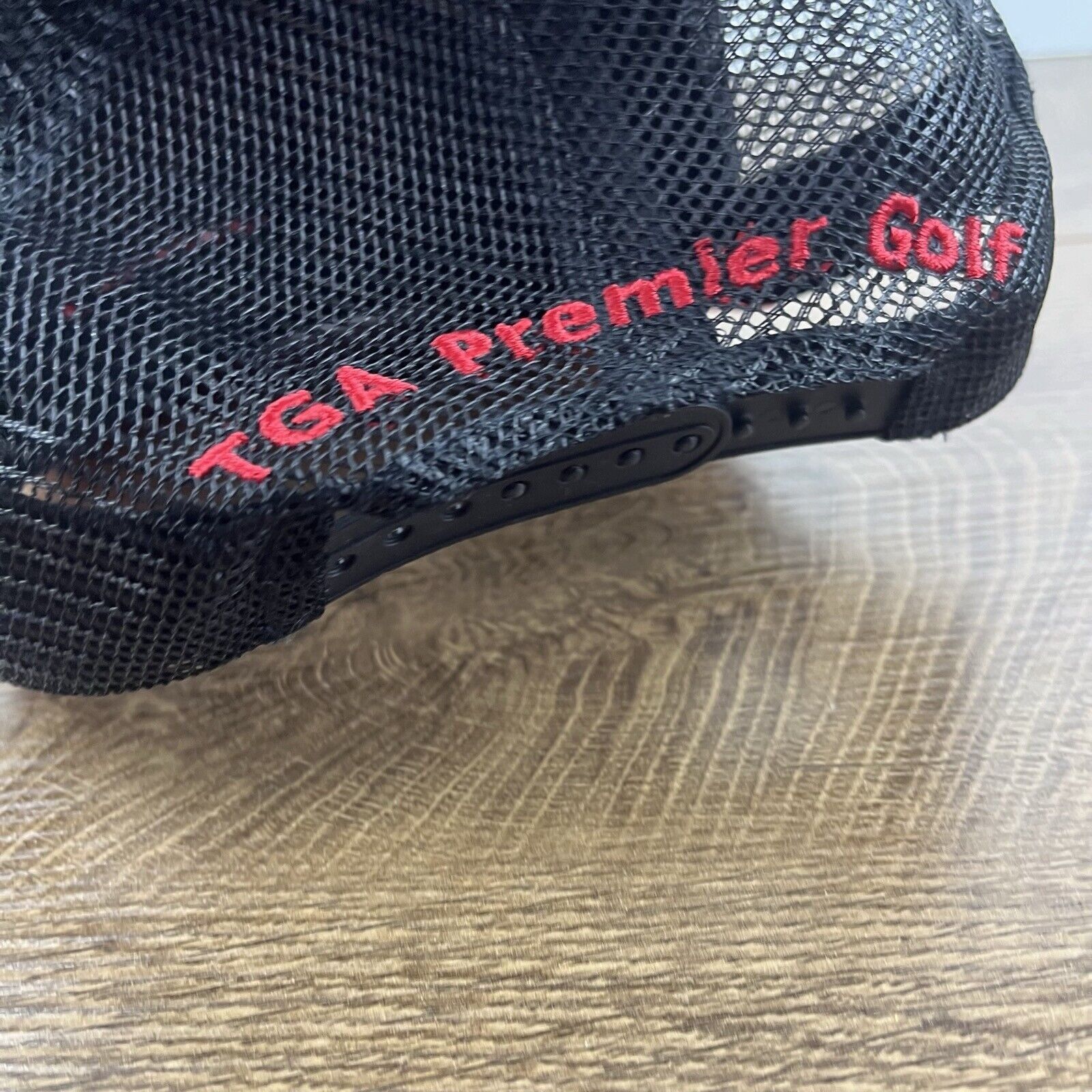 Other TGA Golf Hat TGA Snapback Hat Black Hat Adjustable Black Adu Size ONE SIZE - 9 Thumbnail