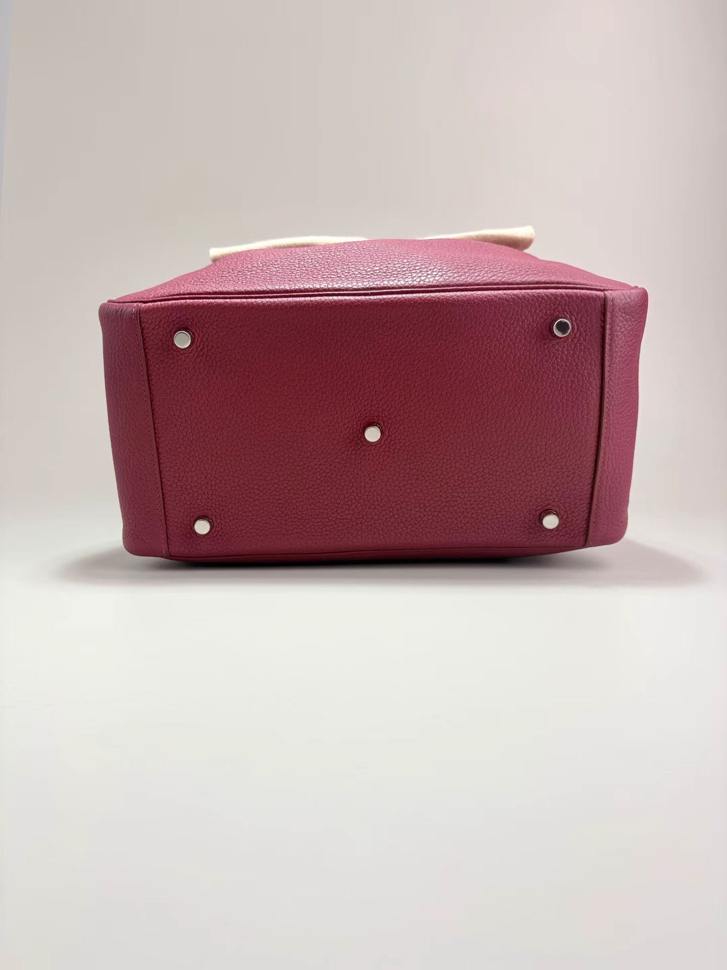 Hermes HERMES Lindy 30 Ruby Red Shoulder Bag K1 Size ONE SIZE - 5 Thumbnail
