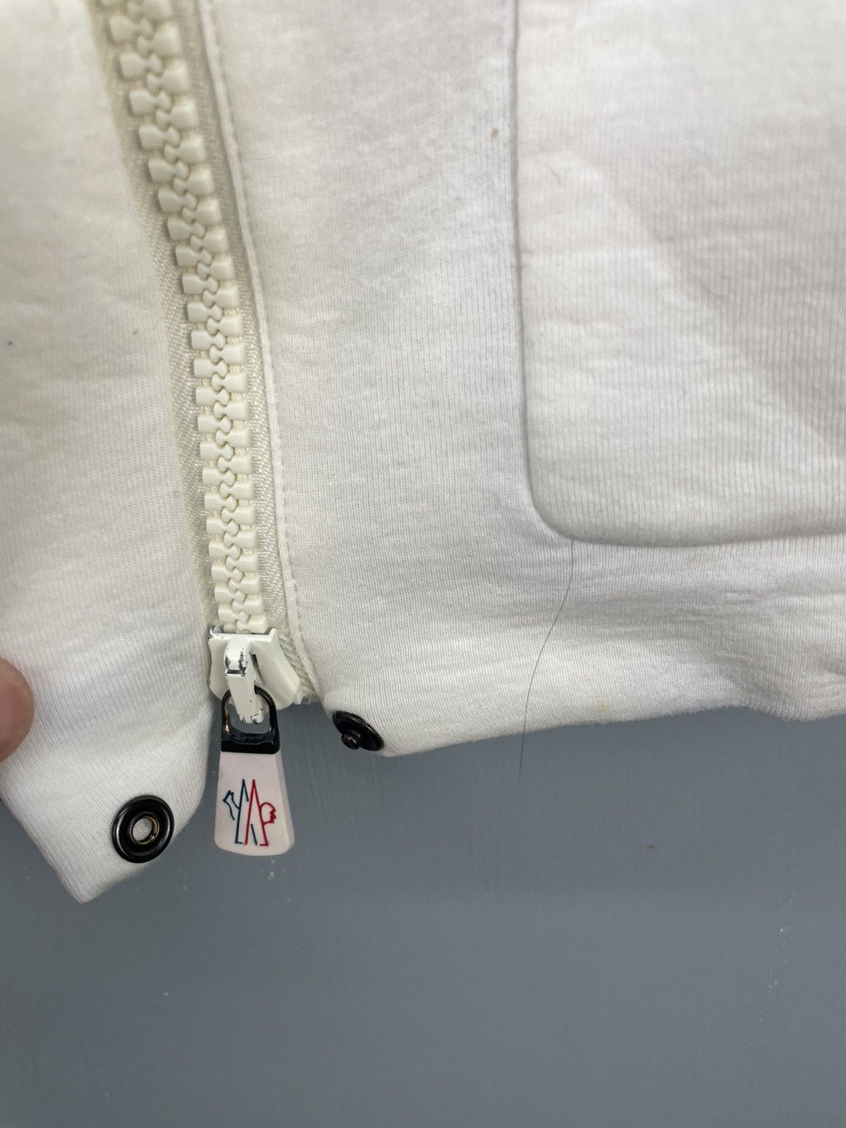 Moncler Moncler zip up short sleeve Size S / US 4 / IT 40 - 7 Thumbnail