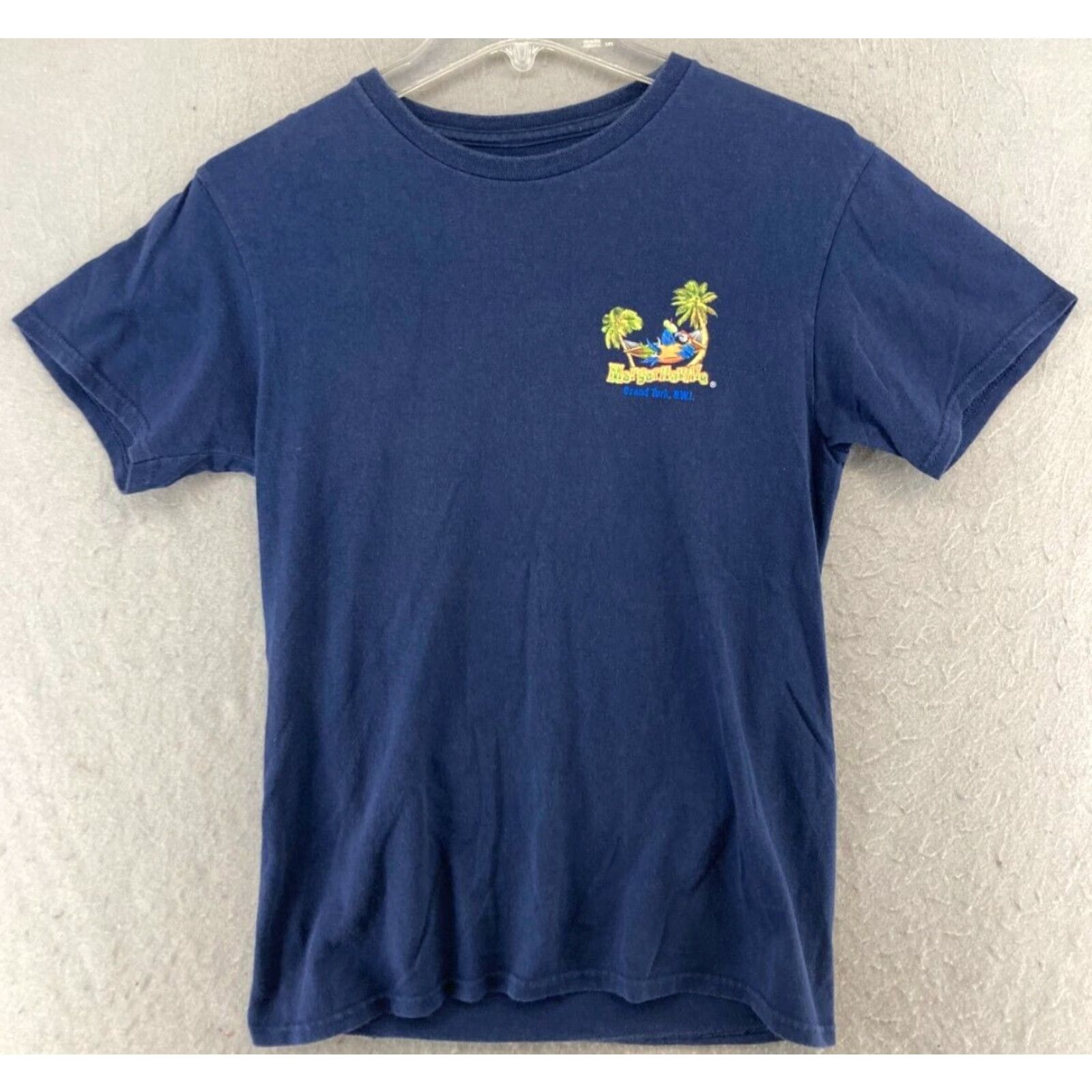 Vintage Margaritaville Parrot Mens Small TShirt Blue Livin For The Weekend Size US S / EU 44-46 / 1 - 2 Thumbnail