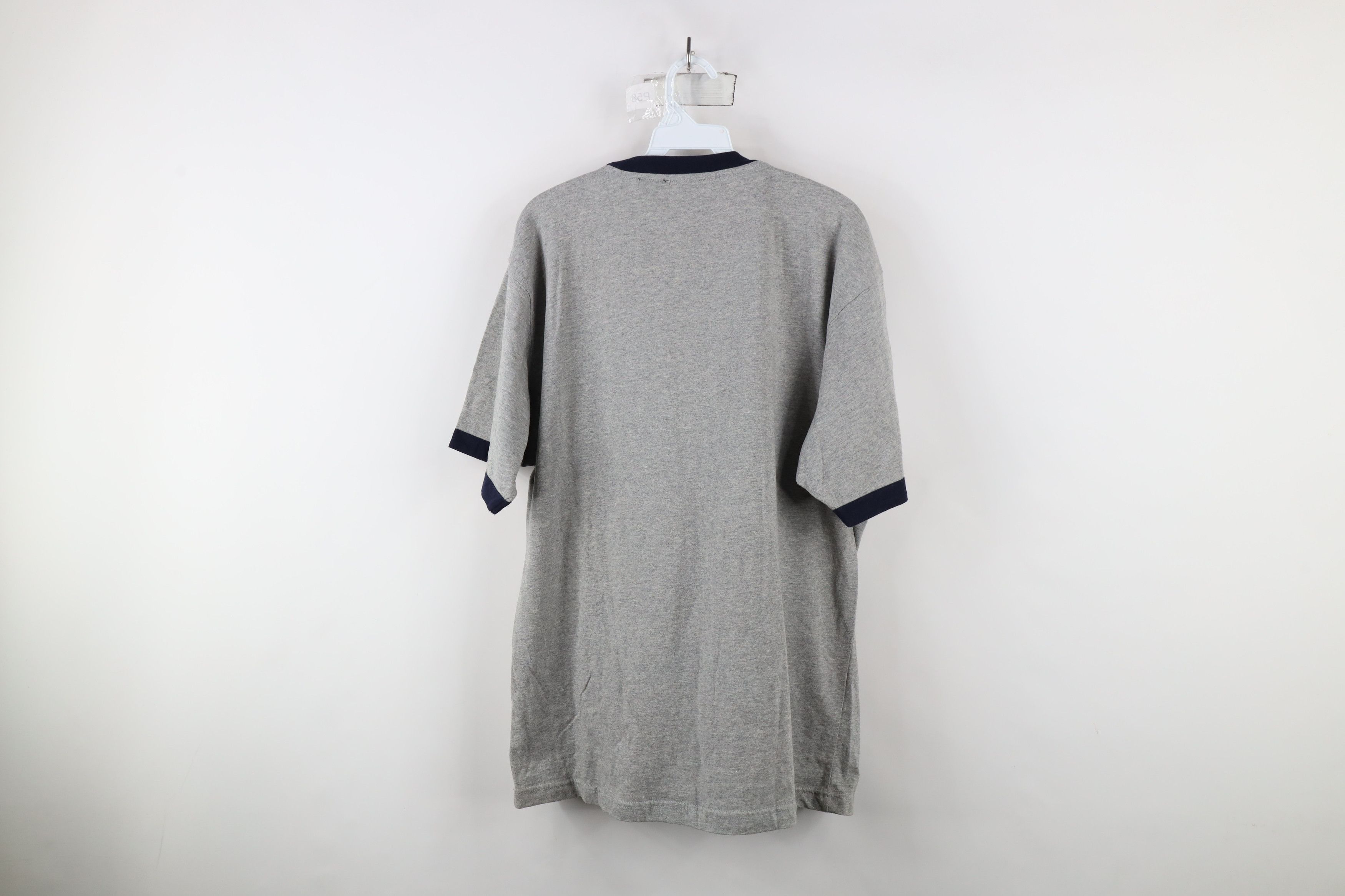 Vintage Vintage 90s Y2K Paco Jeans Paint Splatter Ringer T-Shirt Size US M / EU 48-50 / 2 - 10 Thumbnail