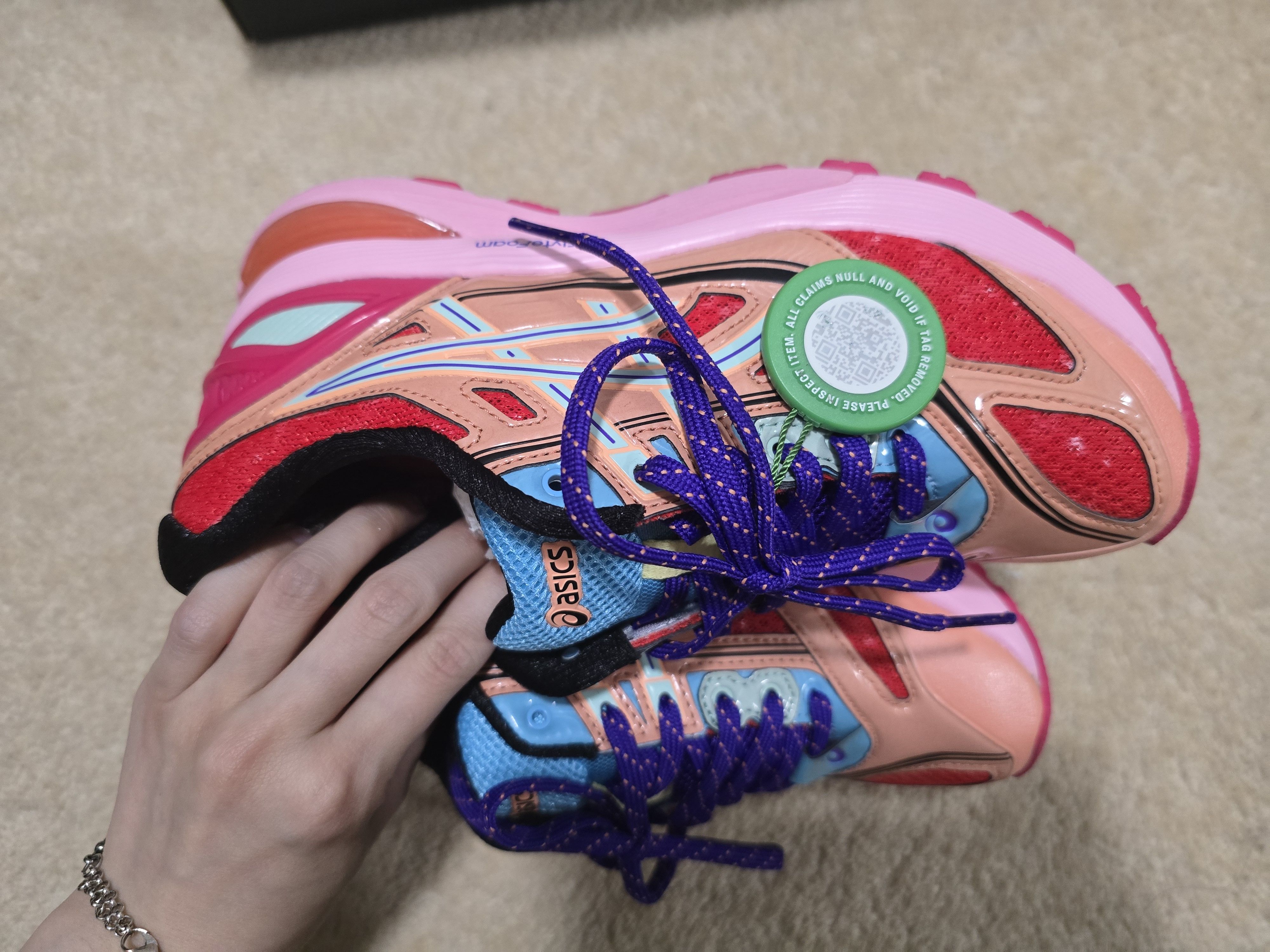 Asics × Kiko Kostadinov Asics Kiko Kostadinov Red Alert Size US 5 / IT 35 - 2 Thumbnail