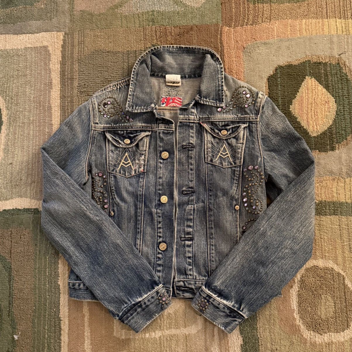 7 For All Mankind × The Great China Wall Vintage 7 For All Mankind x Great China Wall denim jacket Size M / US 6-8 / IT 42-44 - 1 Thumbnail