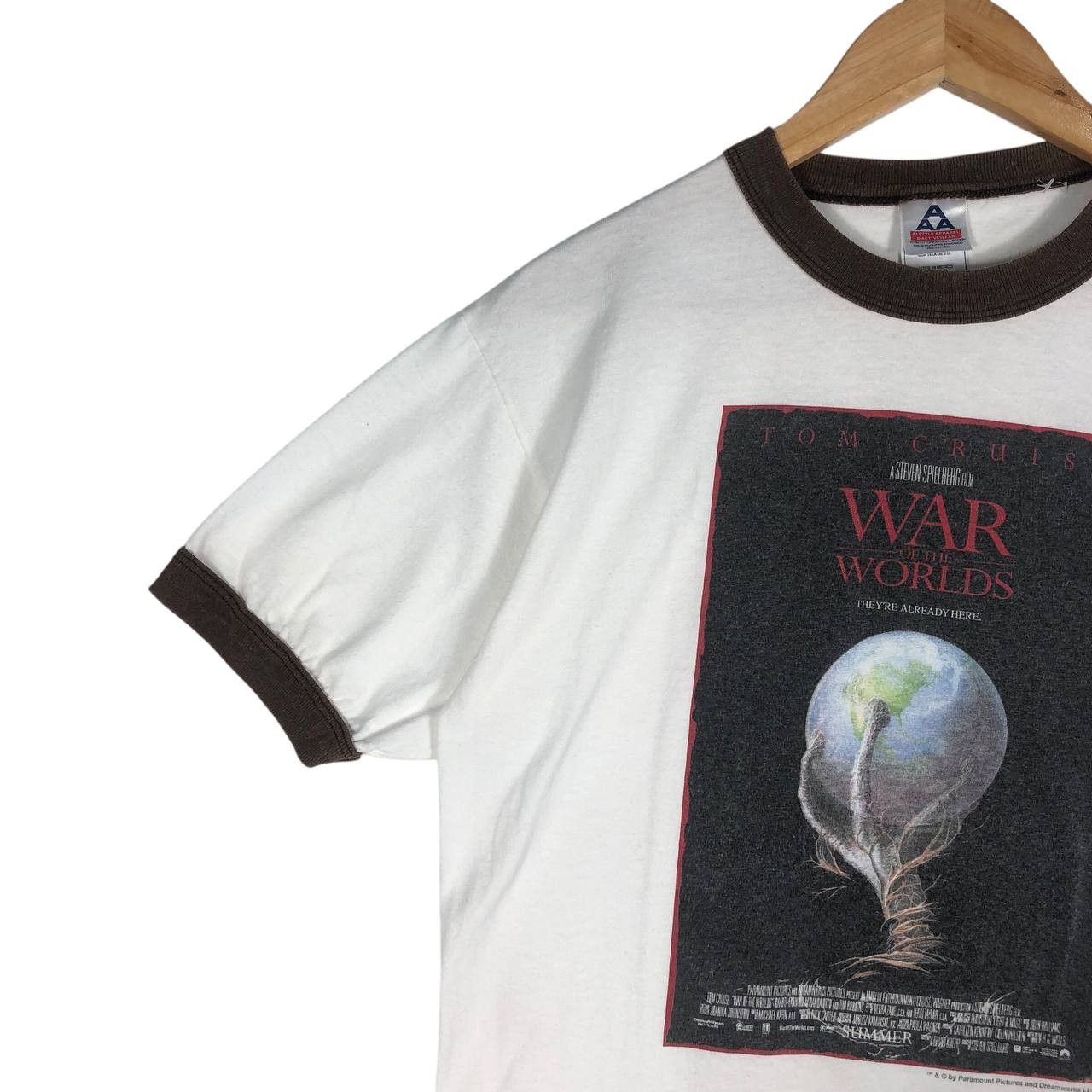 AAA × Vintage Vintage Tom Cruise War of the World men t-shirt Size US M / EU 48-50 / 2 - 2 Thumbnail