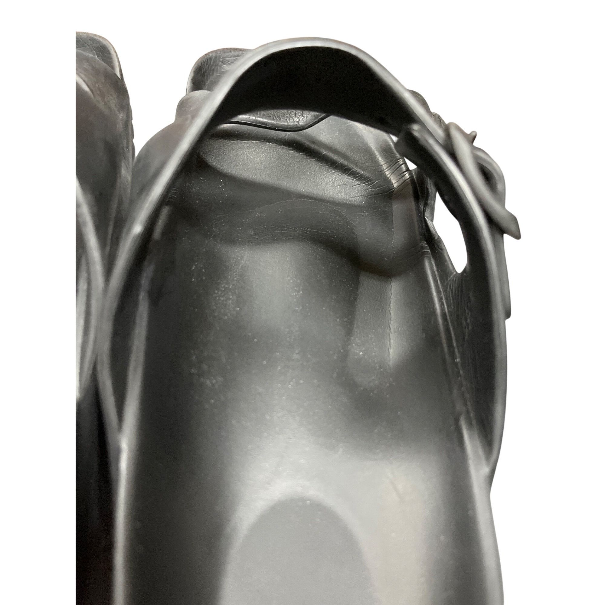 Birkenstock Birkenstock wms blac faux leather casual slip on sandals sz Size US 8.5 / IT 38.5 - 11 Thumbnail