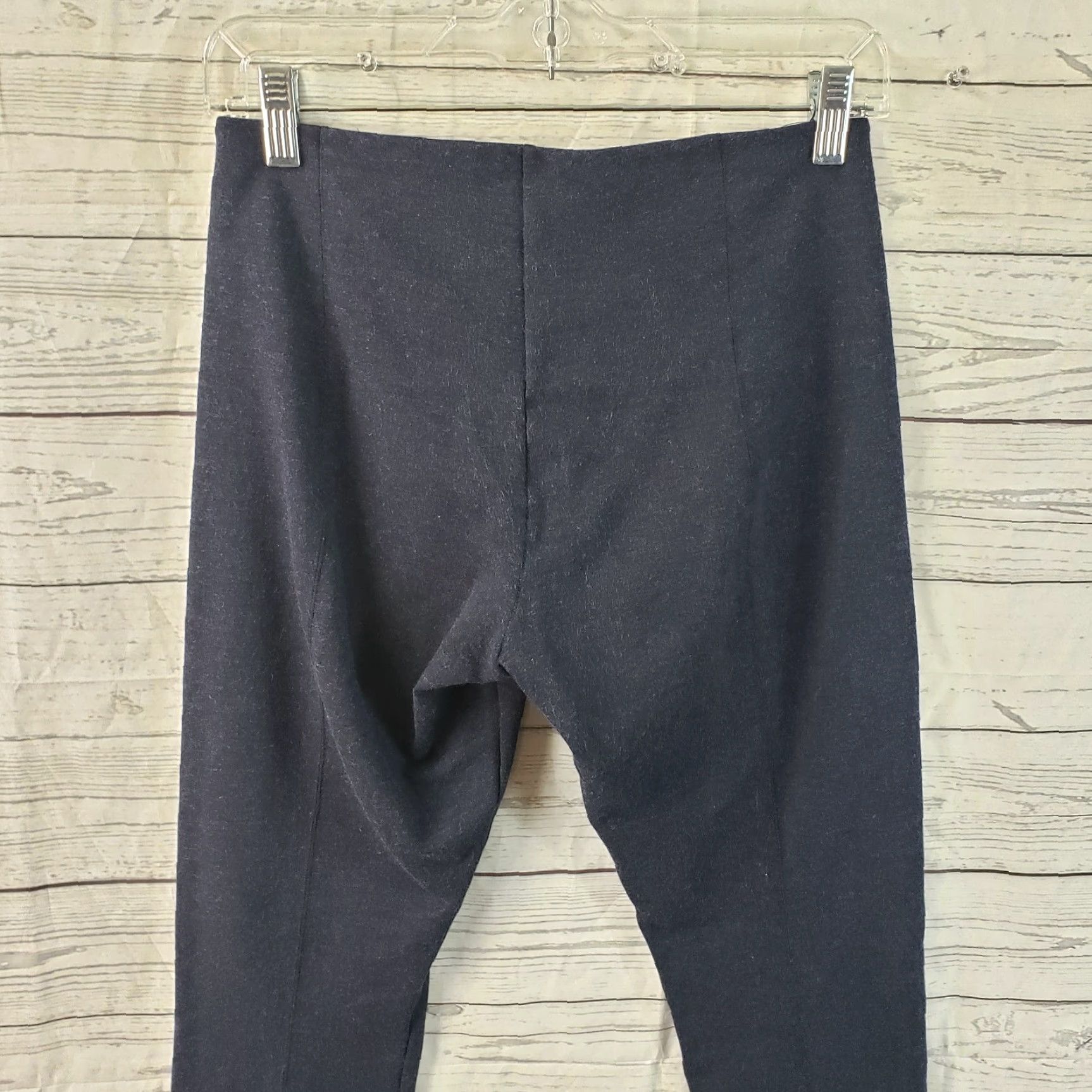 Vintage Lysse Womens Cropped Leggings Sz Medium Blue Mid Rise Size 32" / US 10 / IT 46 - 4 Thumbnail